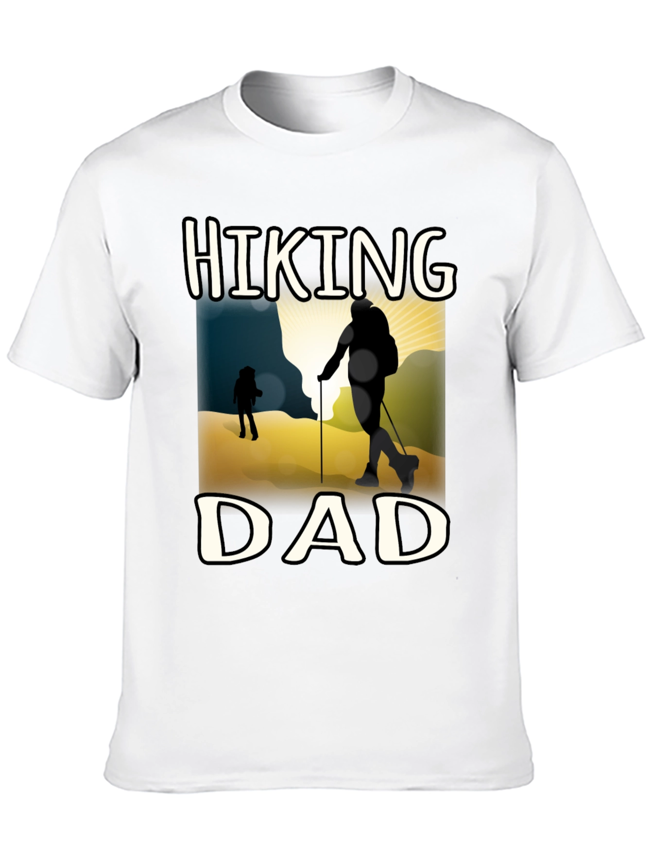 Hiking Dad T-Shirt - Outdoor Adventure Apparel