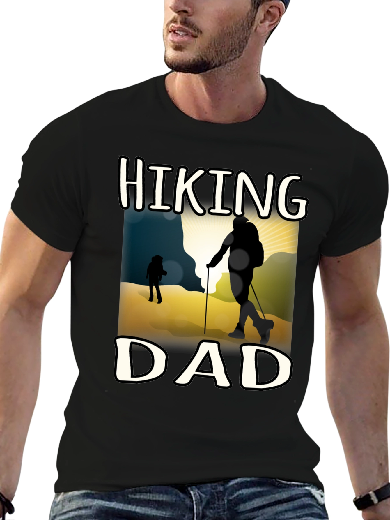 Hiking Dad T-Shirt - Outdoor Adventure Apparel