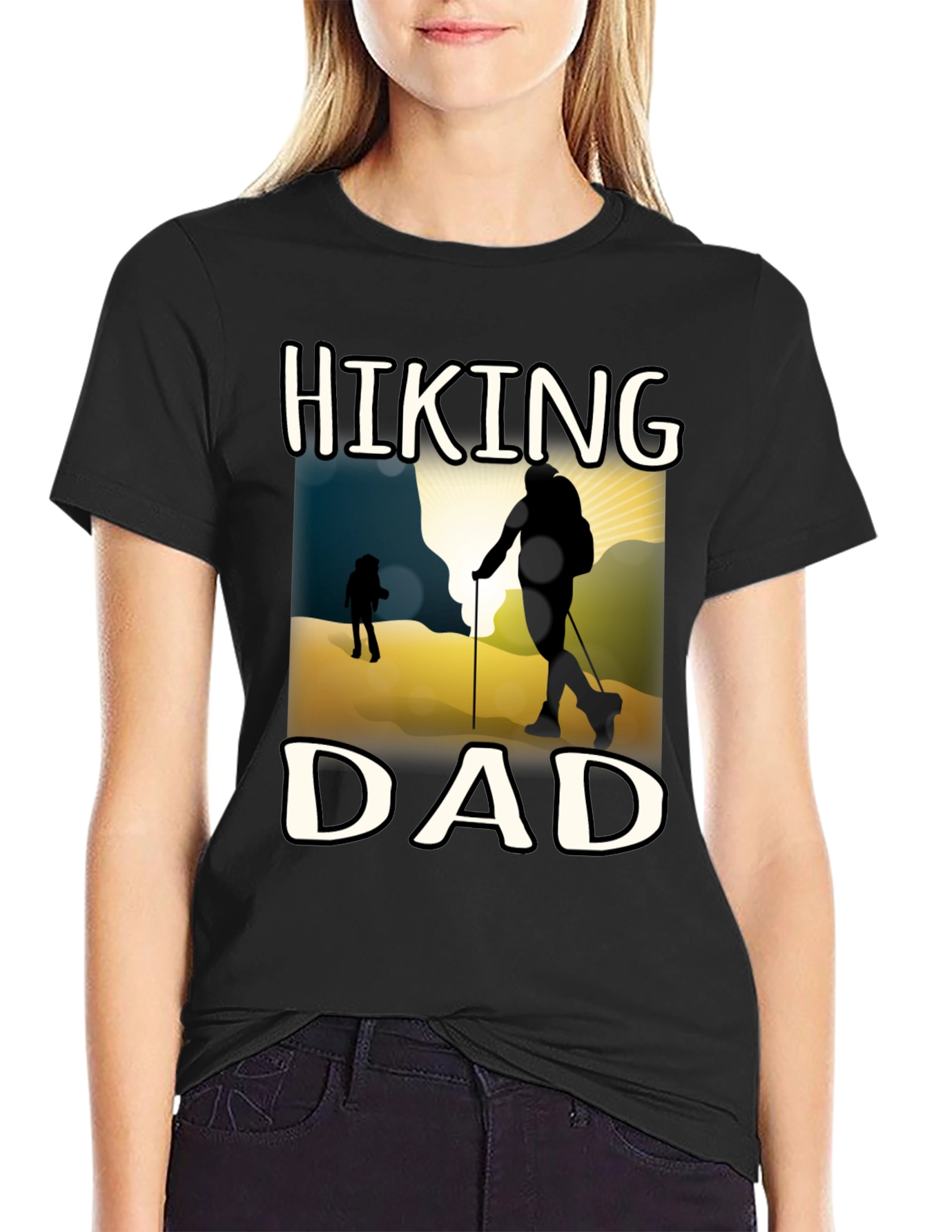 Hiking Dad T-Shirt - Outdoor Adventure Apparel
