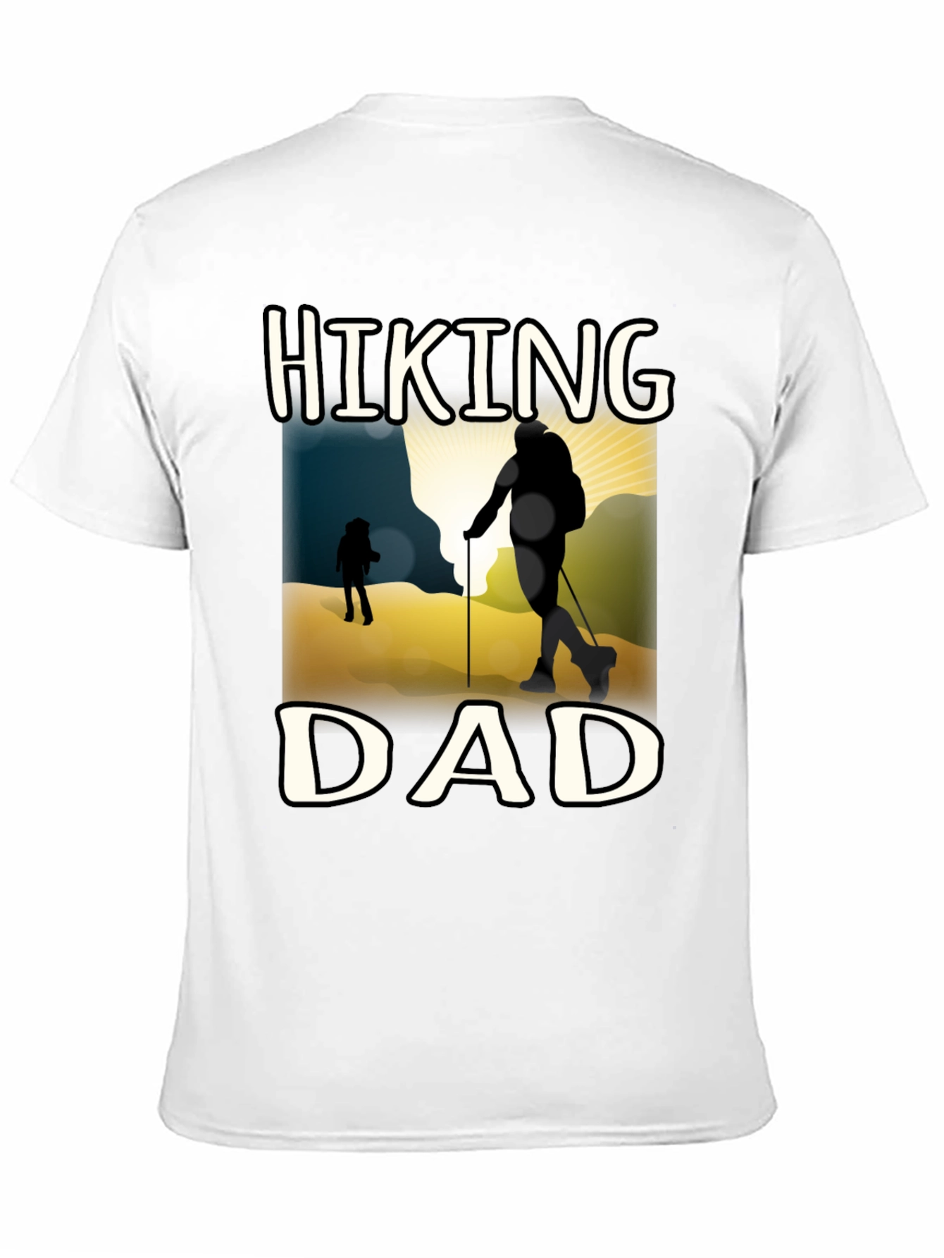 Hiking Dad T-Shirt - Outdoor Adventure Apparel