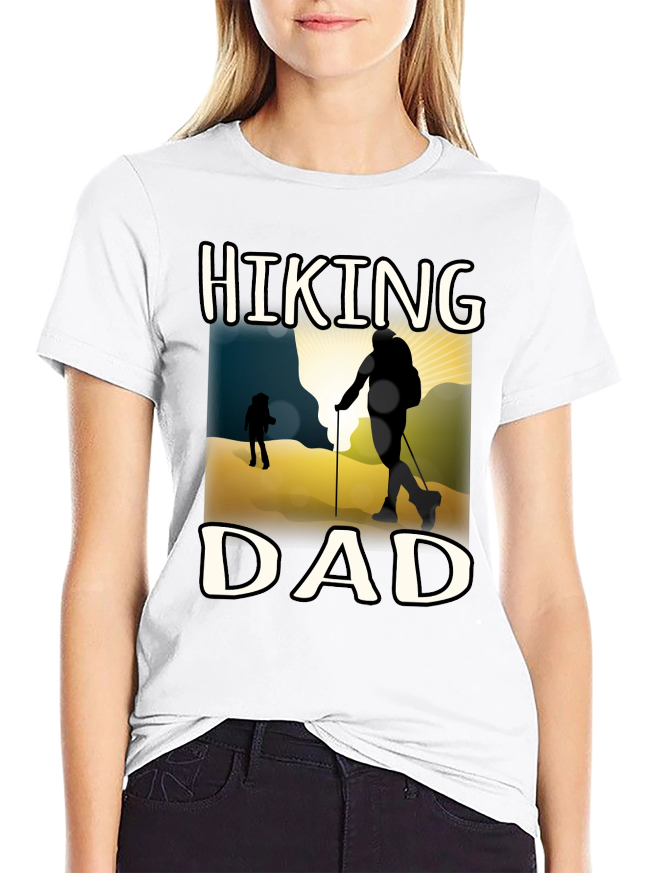 Hiking Dad T-Shirt - Outdoor Adventure Apparel