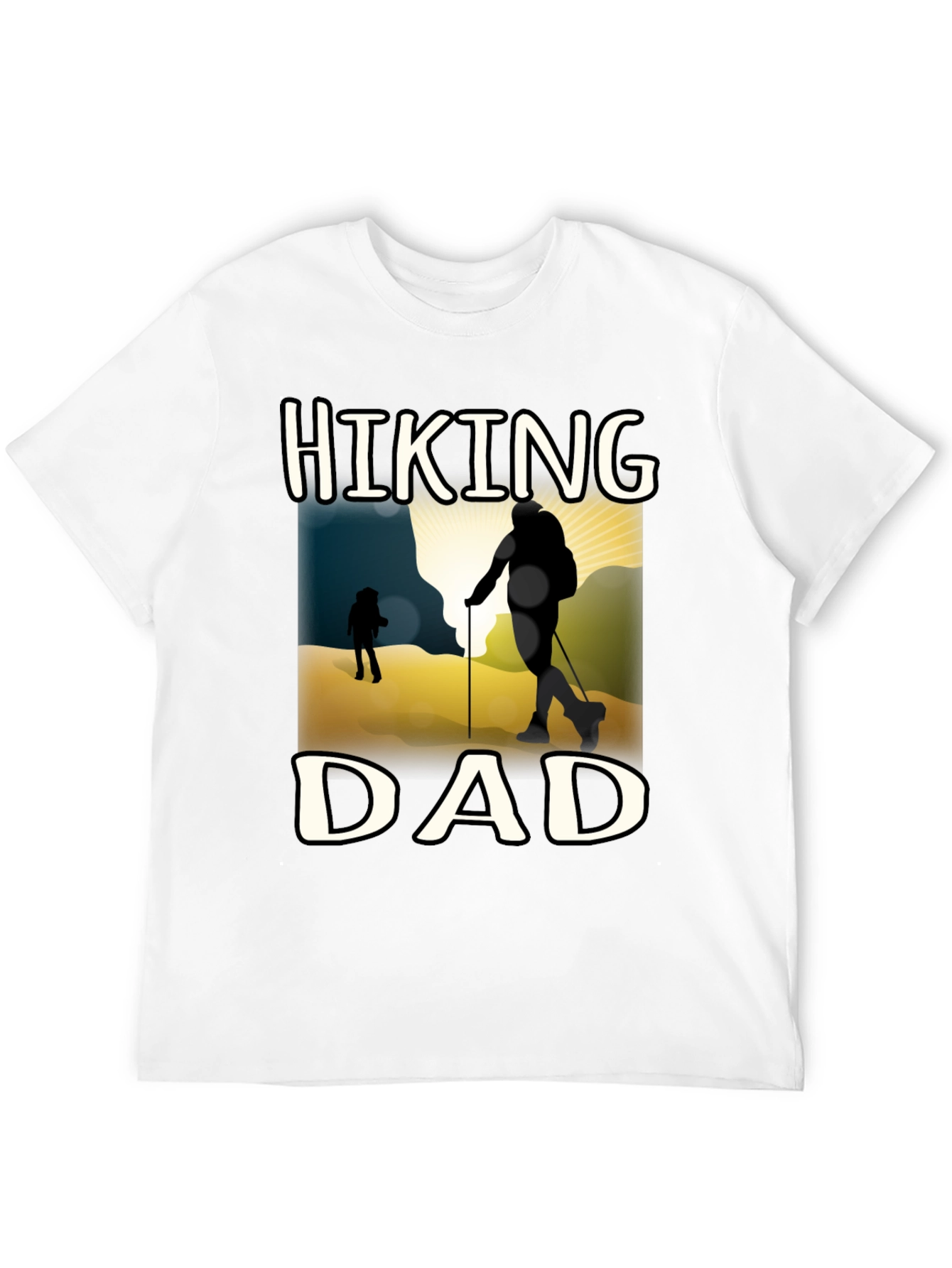 Hiking Dad T-Shirt - Outdoor Adventure Apparel