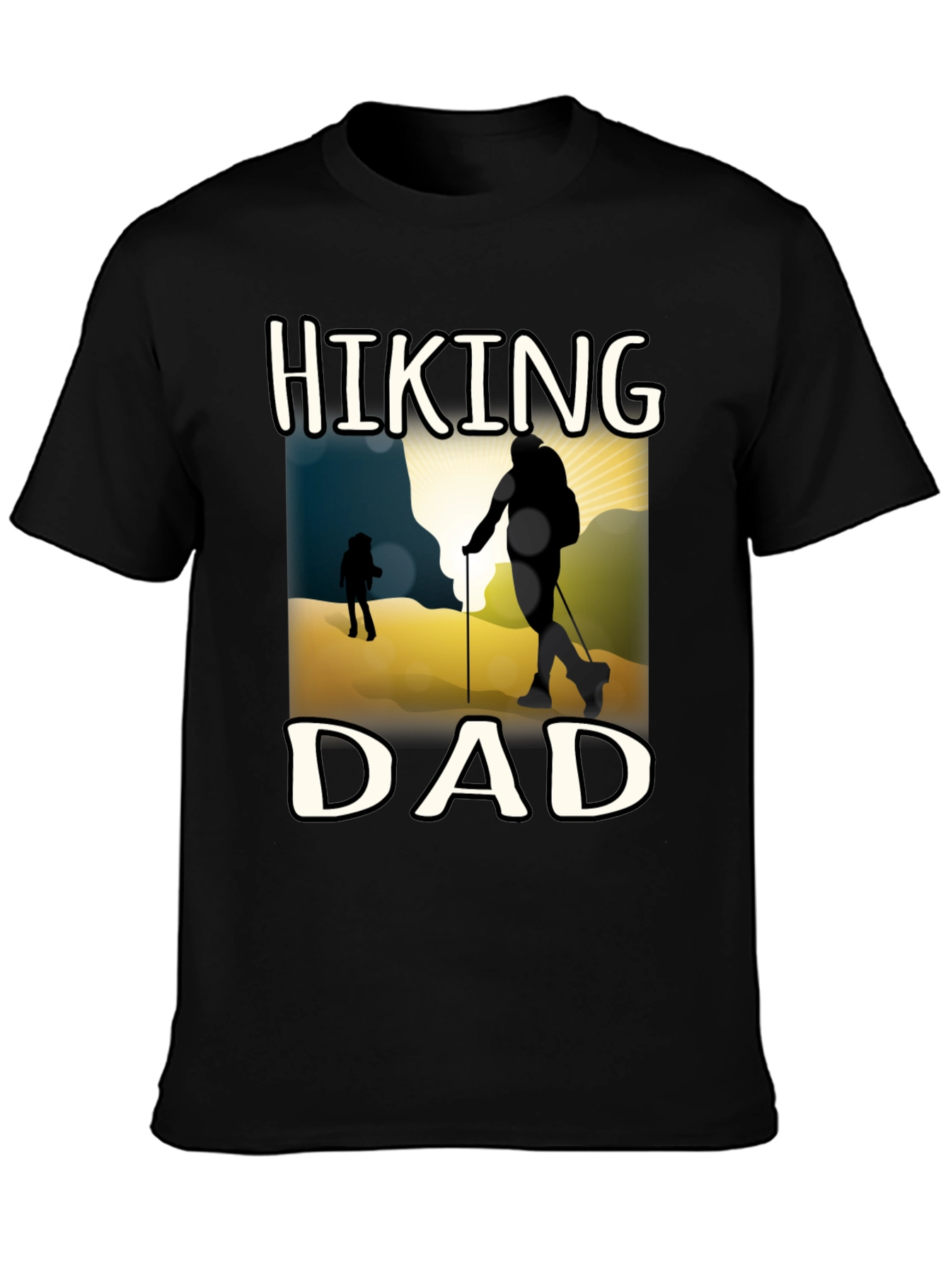 Hiking Dad T-Shirt - Outdoor Adventure Apparel