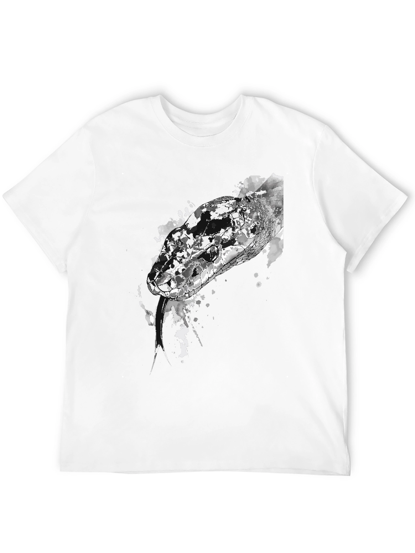 Black Snake Graphic T-Shirt