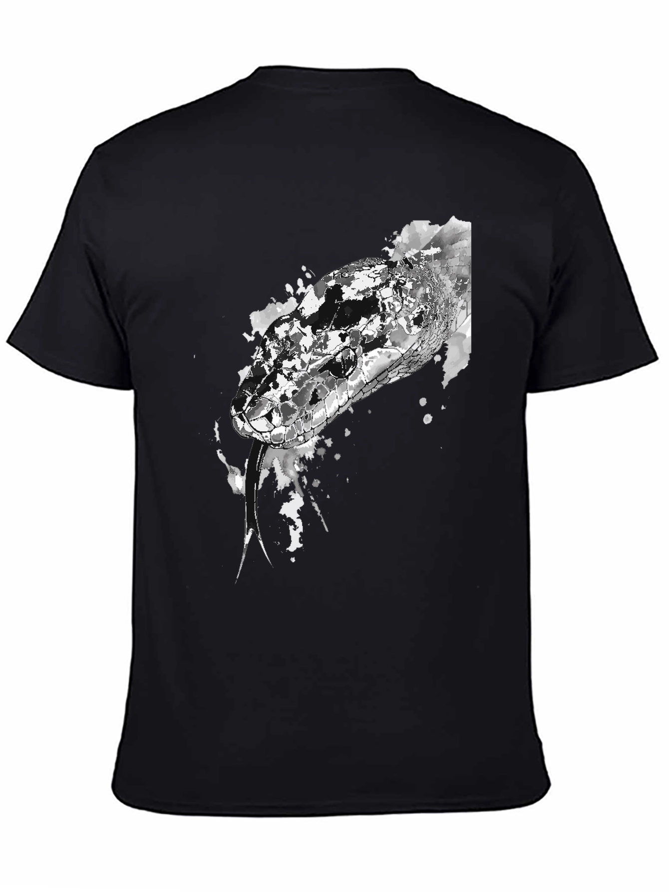 Black Snake Graphic T-Shirt
