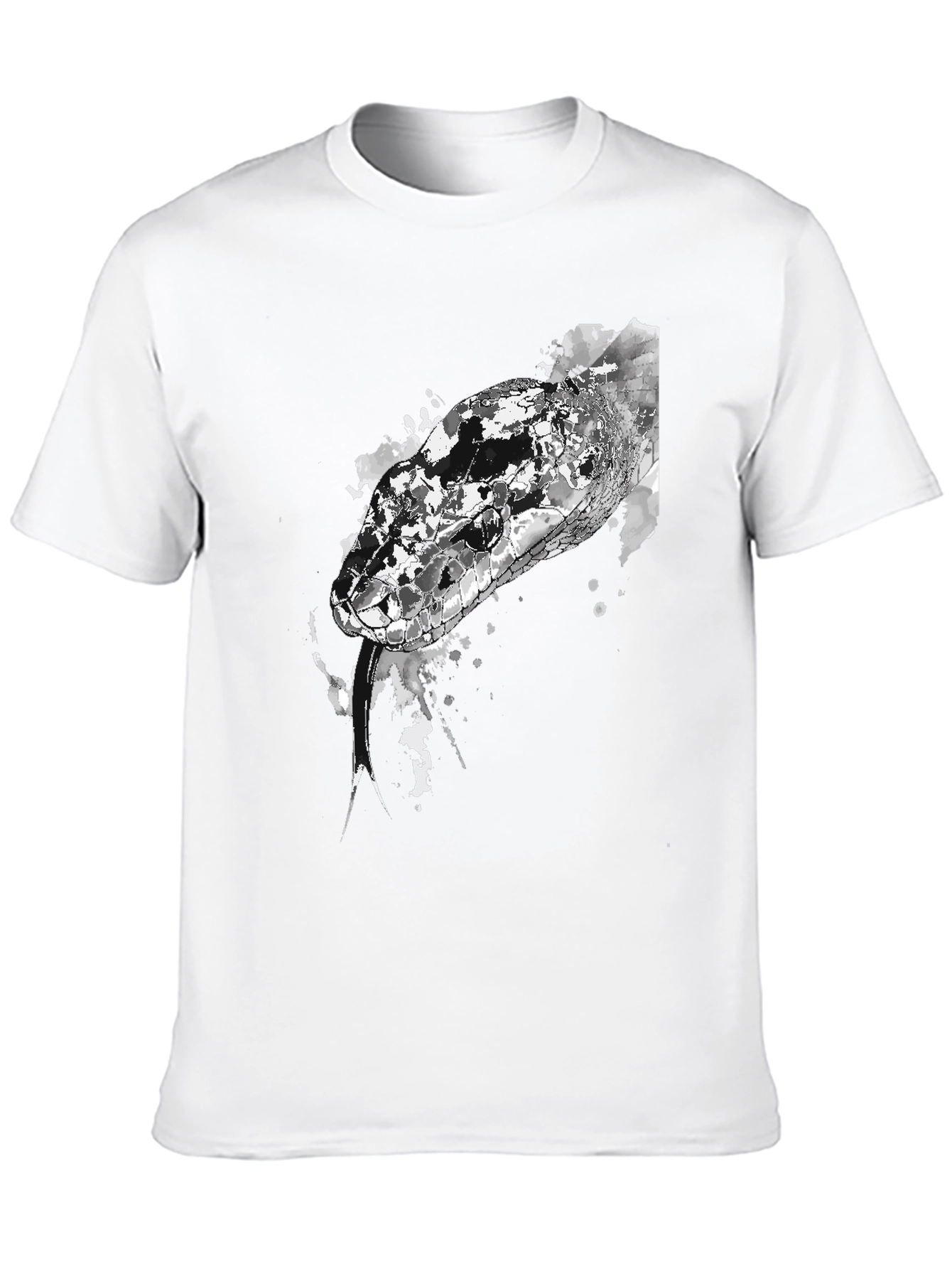 Black Snake Graphic T-Shirt