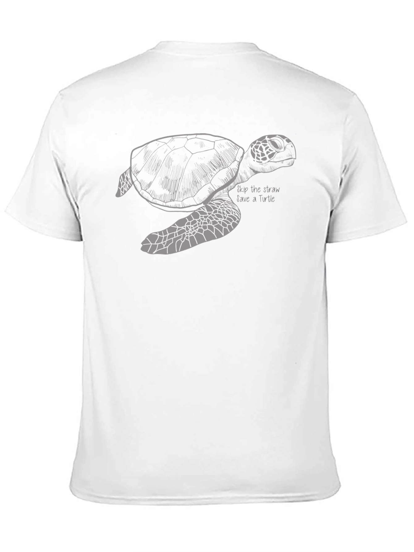 Save a Turtle Black Tee