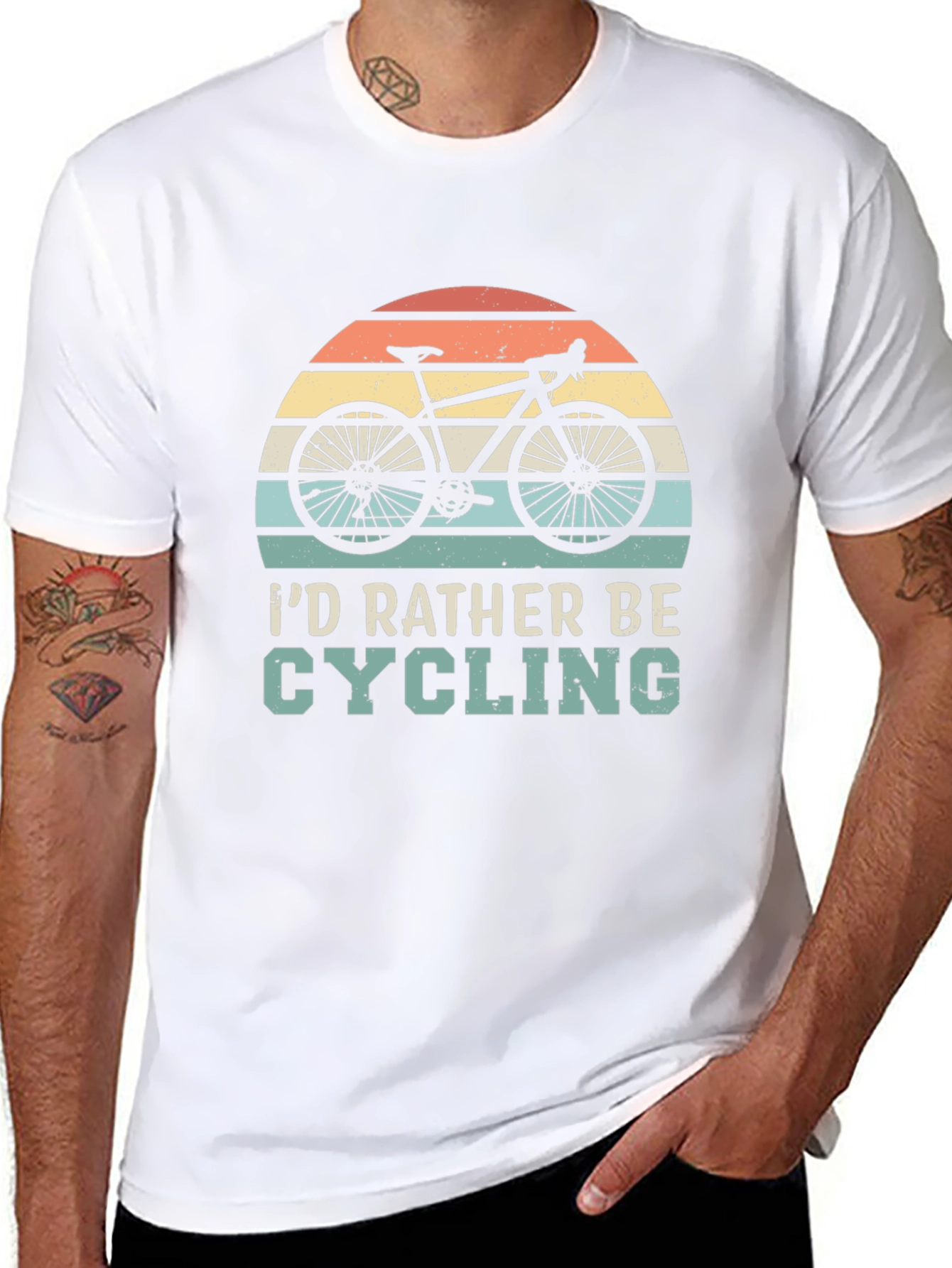 Cycling Enthusiast Retro T-Shirt