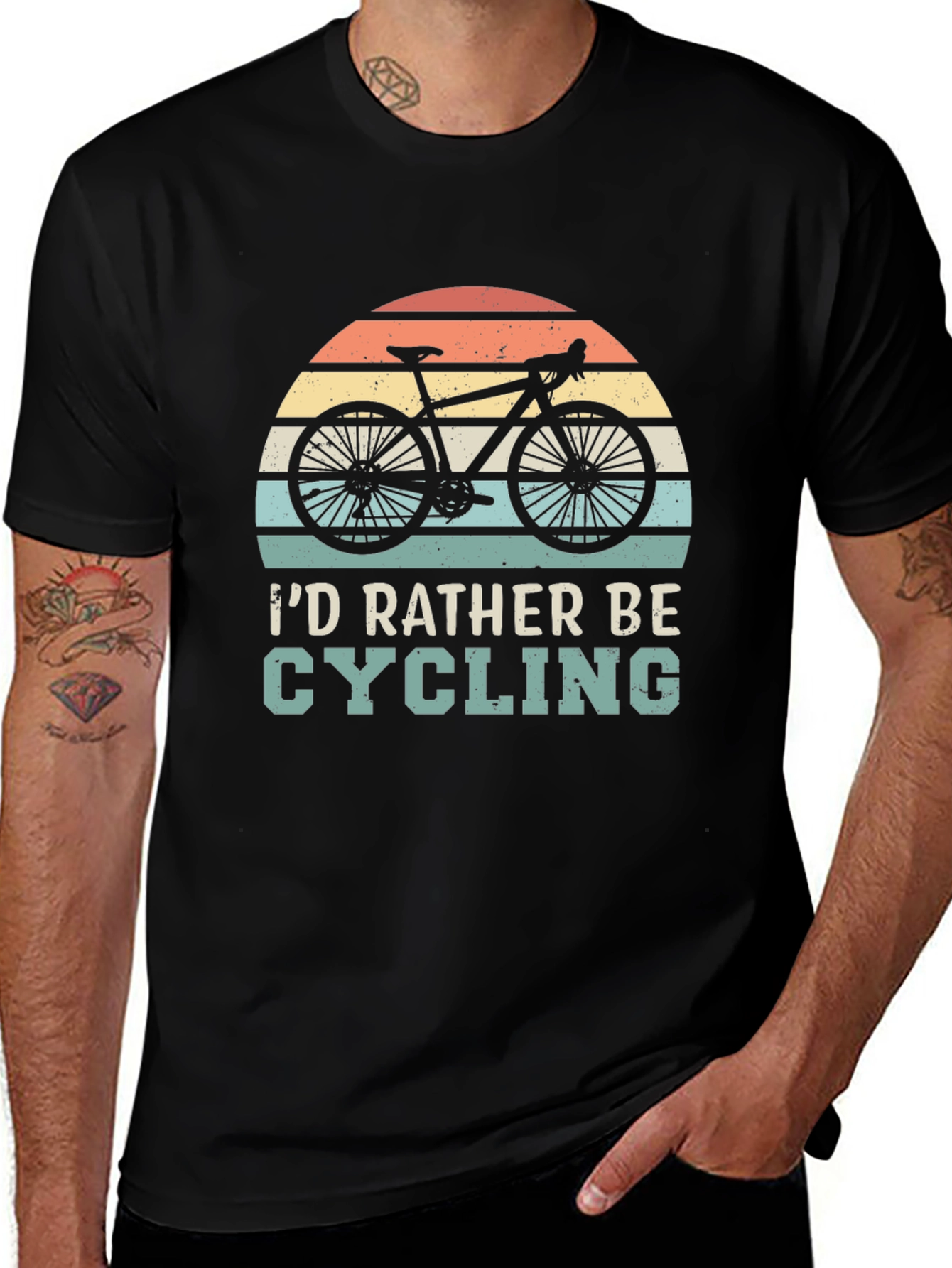 Cycling Enthusiast Retro T-Shirt