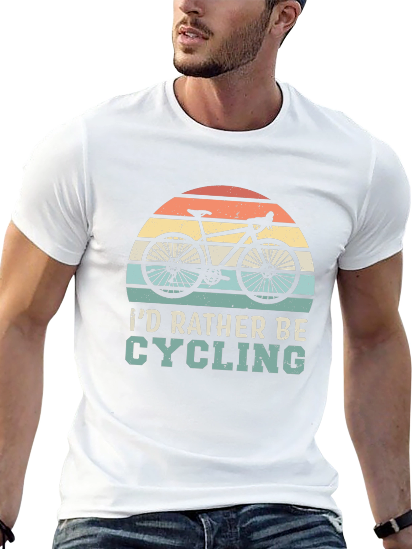 Cycling Enthusiast Retro T-Shirt