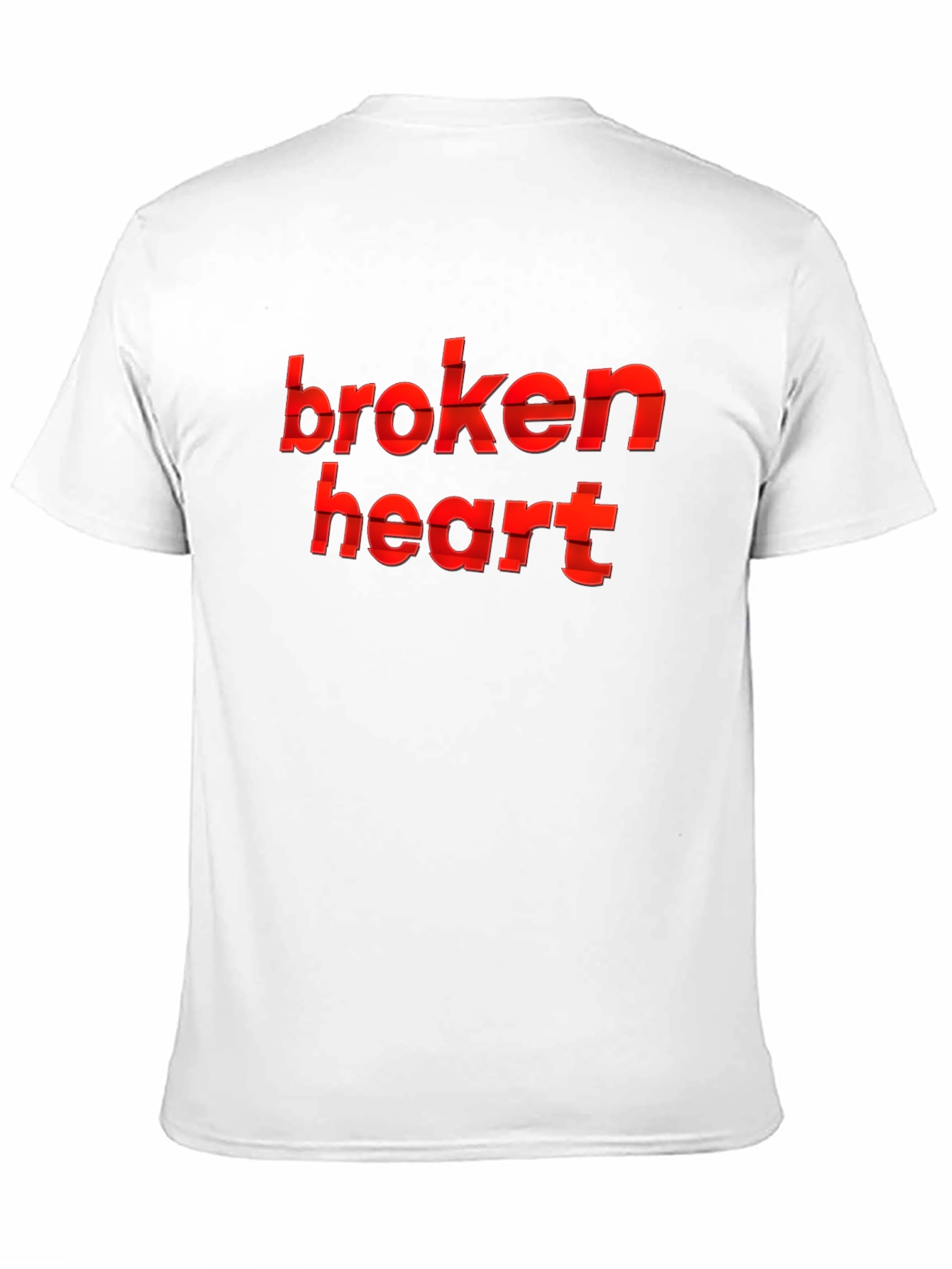Broken Heart Graphic Tee - Trendy Style