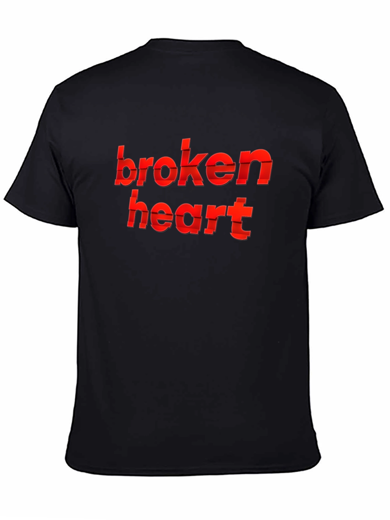 Broken Heart Graphic Tee - Trendy Style