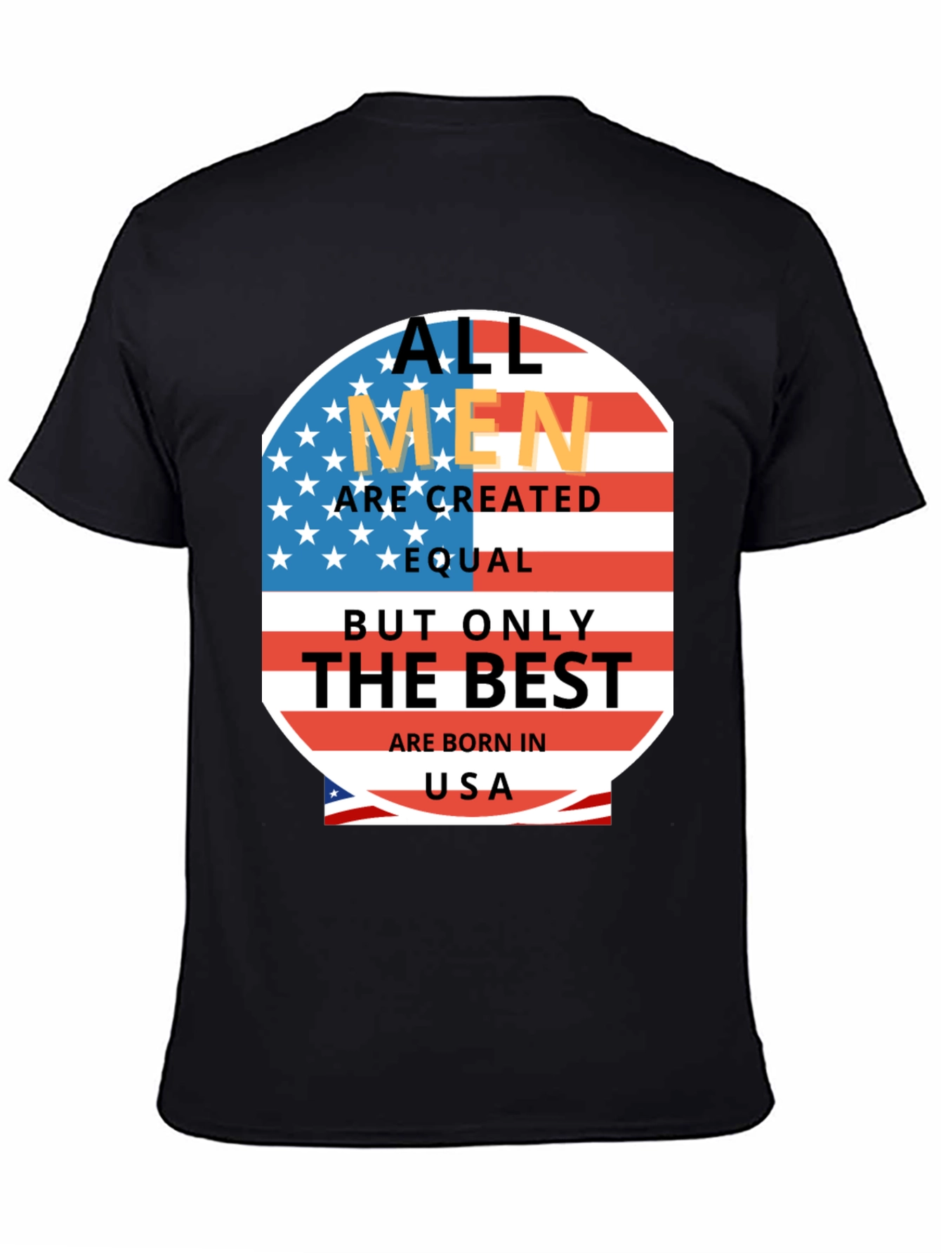 All Men Are Created Equal USA T-Shirt