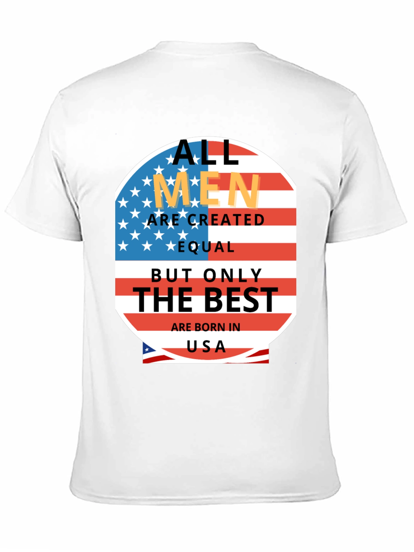 All Men Are Created Equal USA T-Shirt