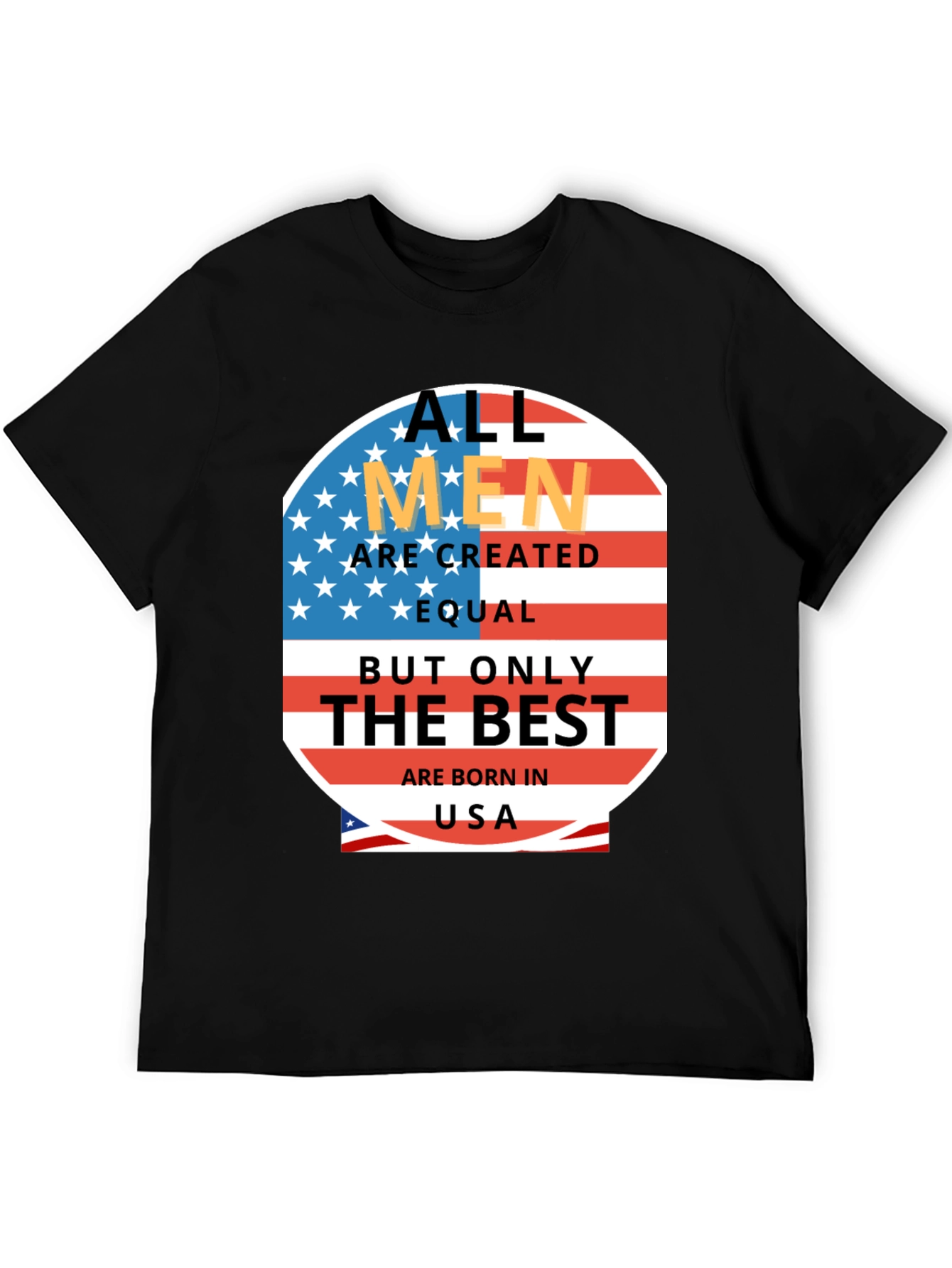 All Men Are Created Equal USA T-Shirt
