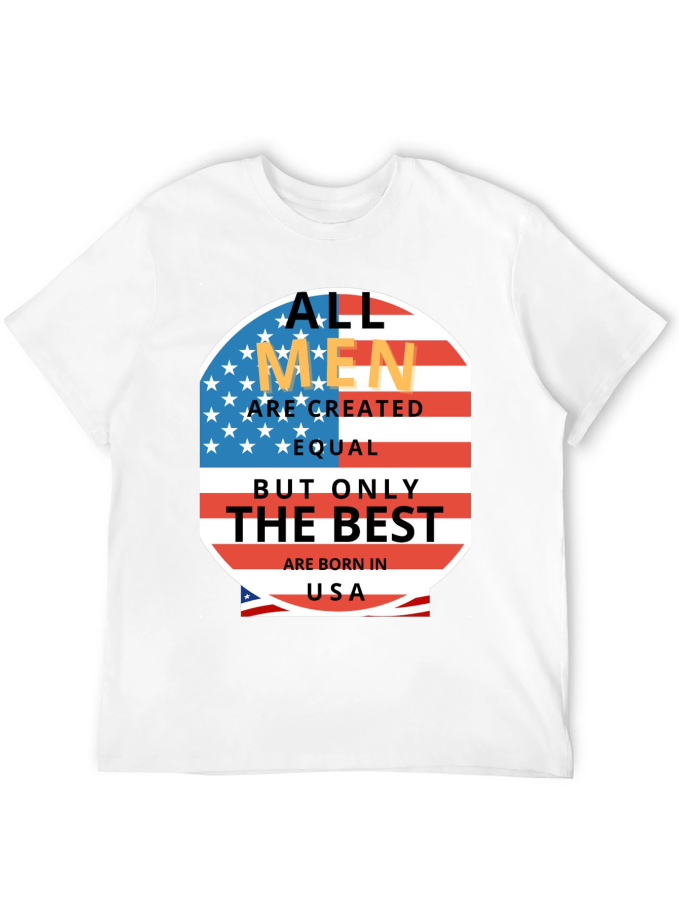 All Men Are Created Equal USA T-Shirt