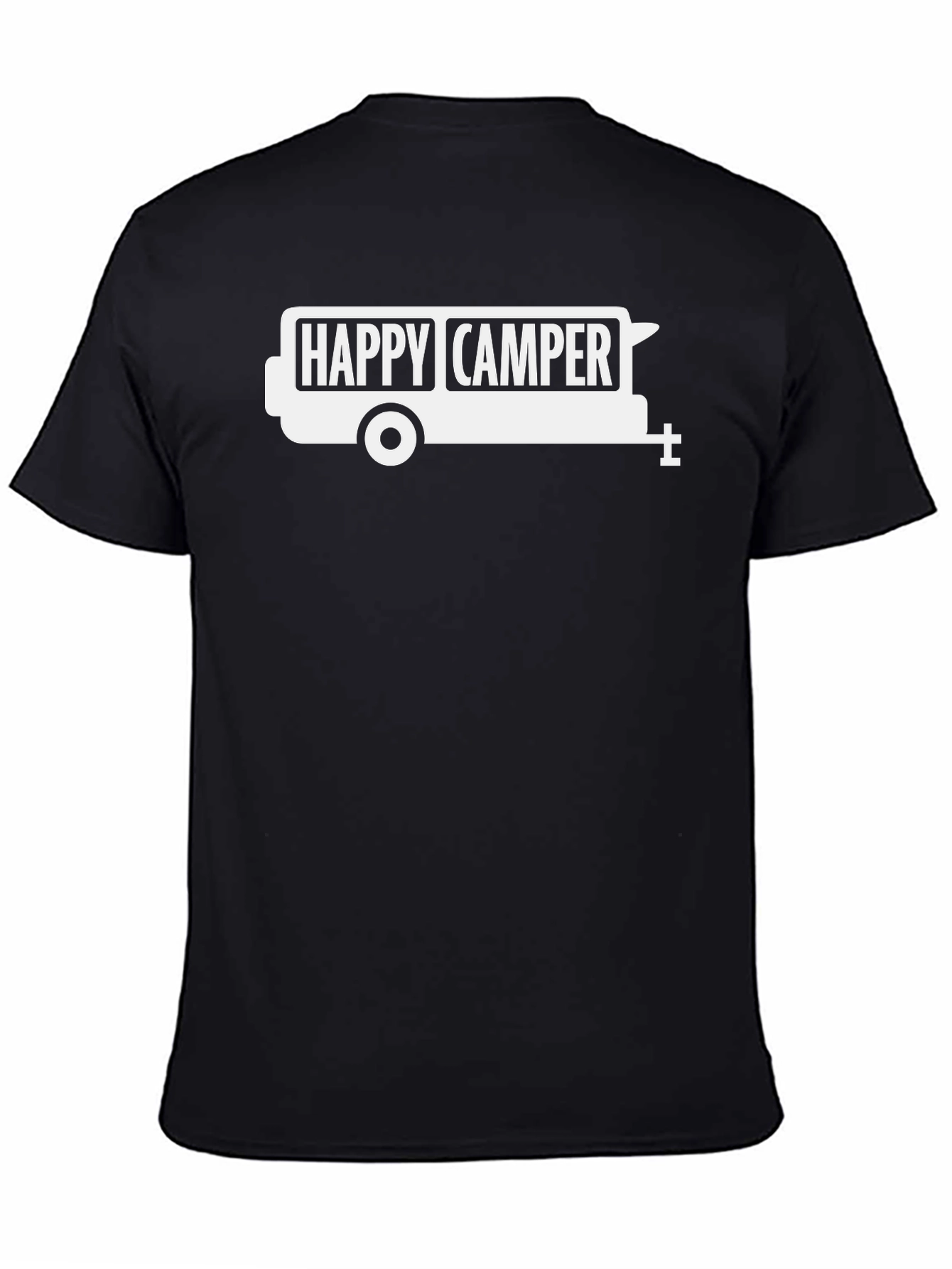 Happy Camper Graphic Tee - Camping Adventure