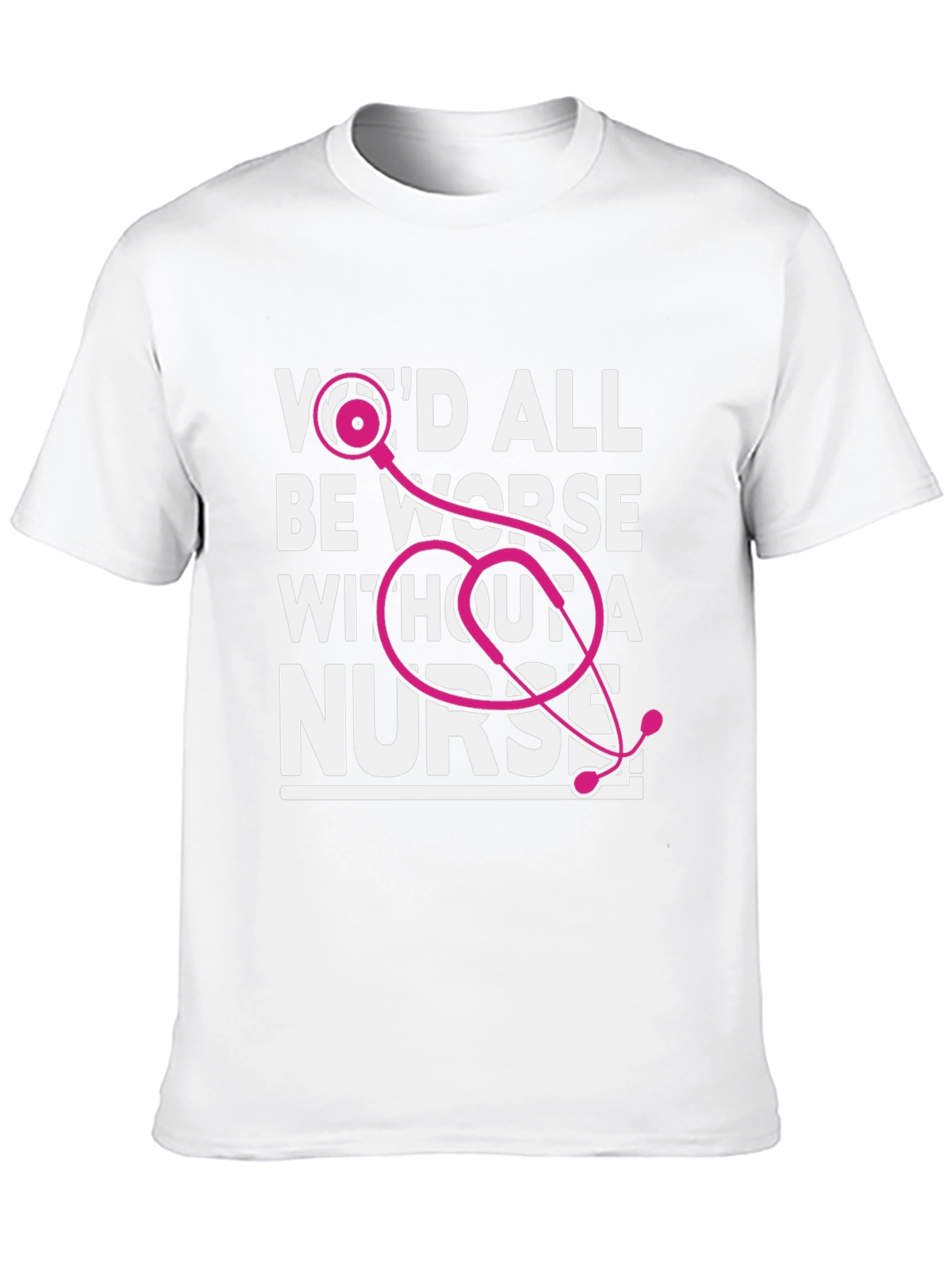 Nurse Appreciation Graphic Tee - Black