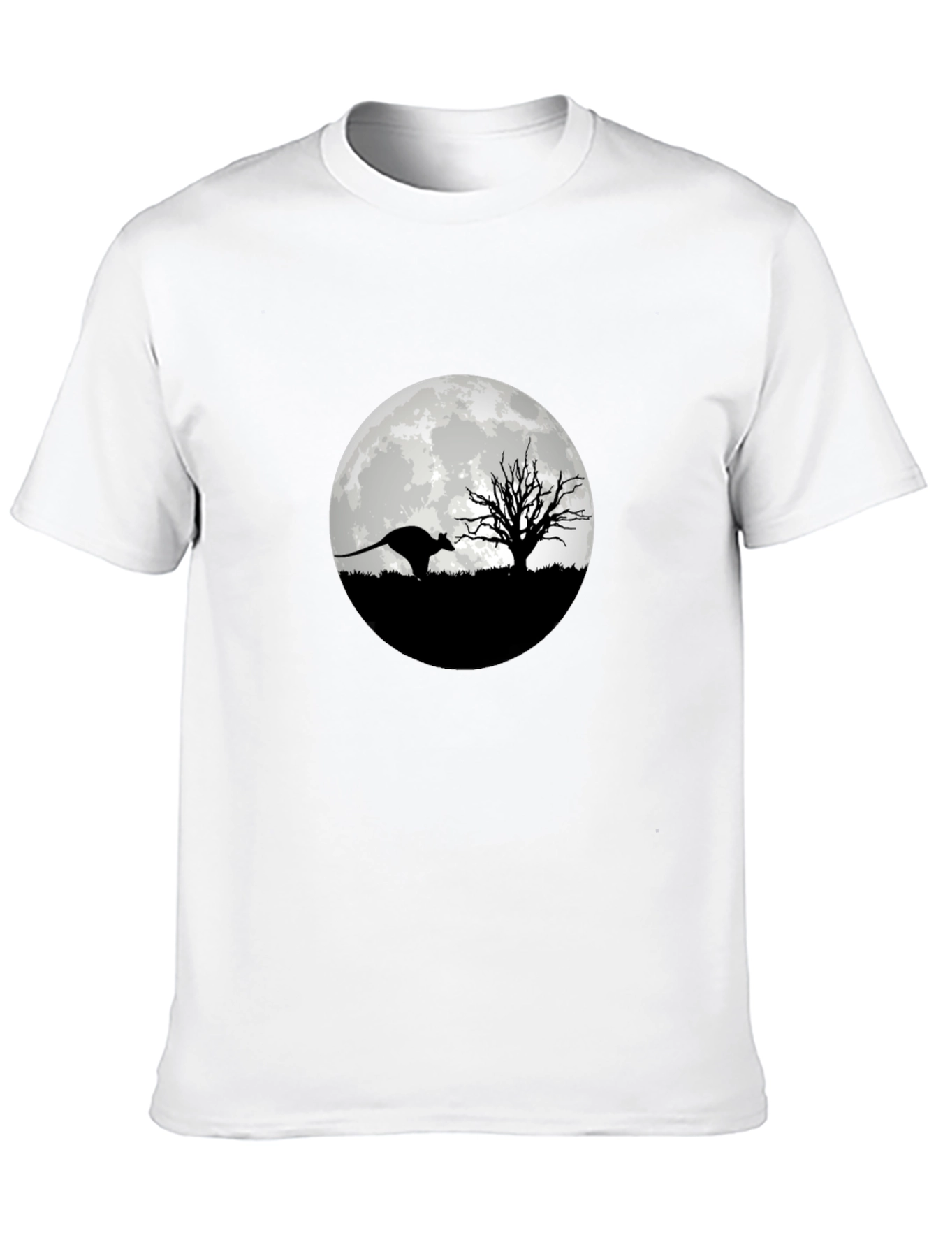 Kangaroo Moon Silhouette T-Shirt