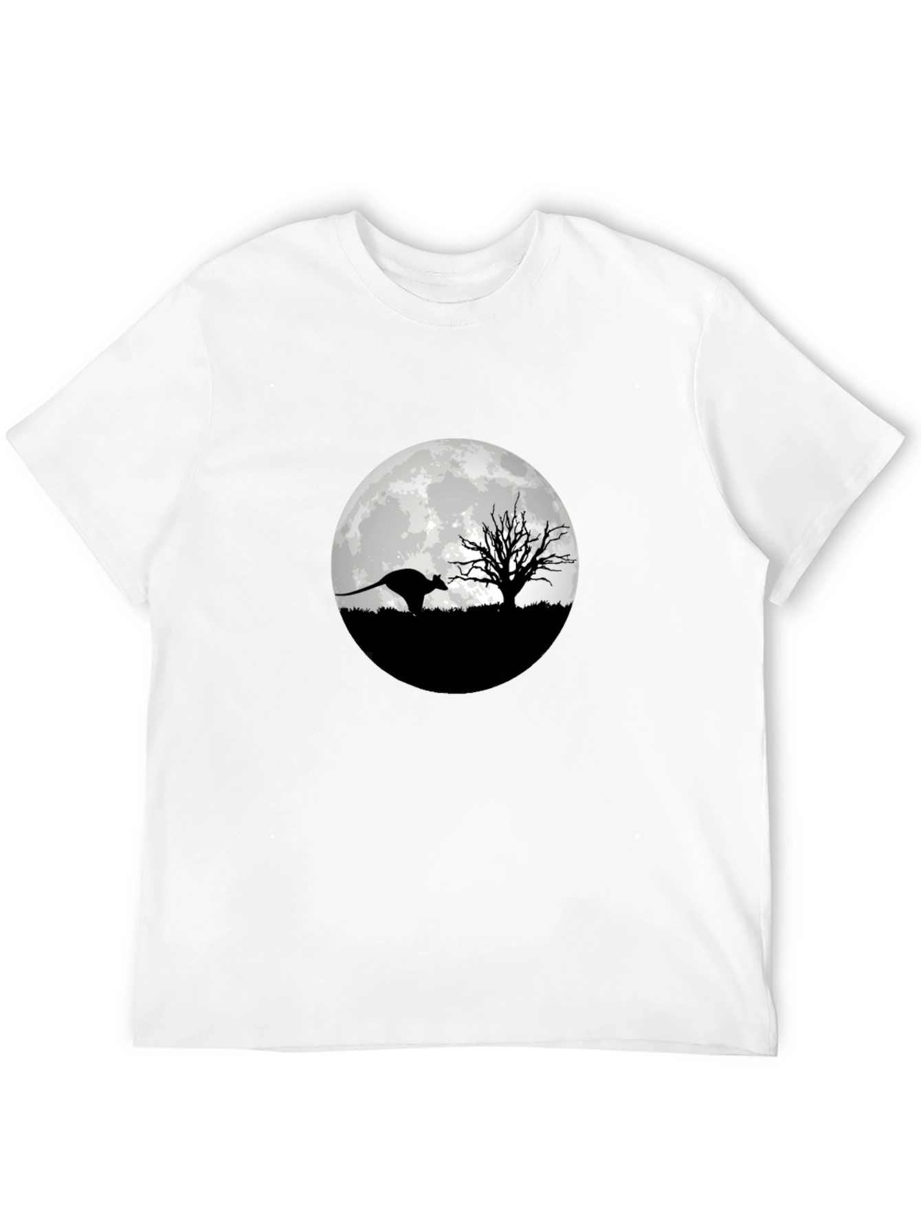 Kangaroo Moon Silhouette T-Shirt