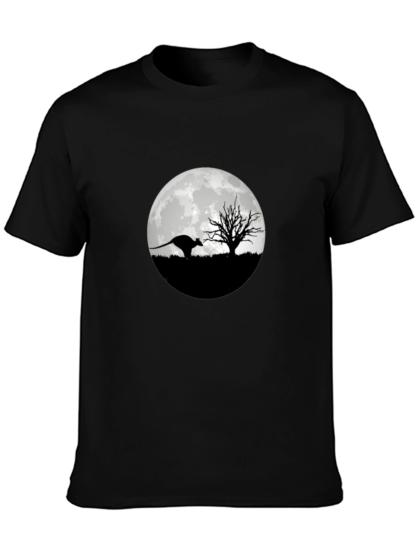 Kangaroo Moon Silhouette T-Shirt