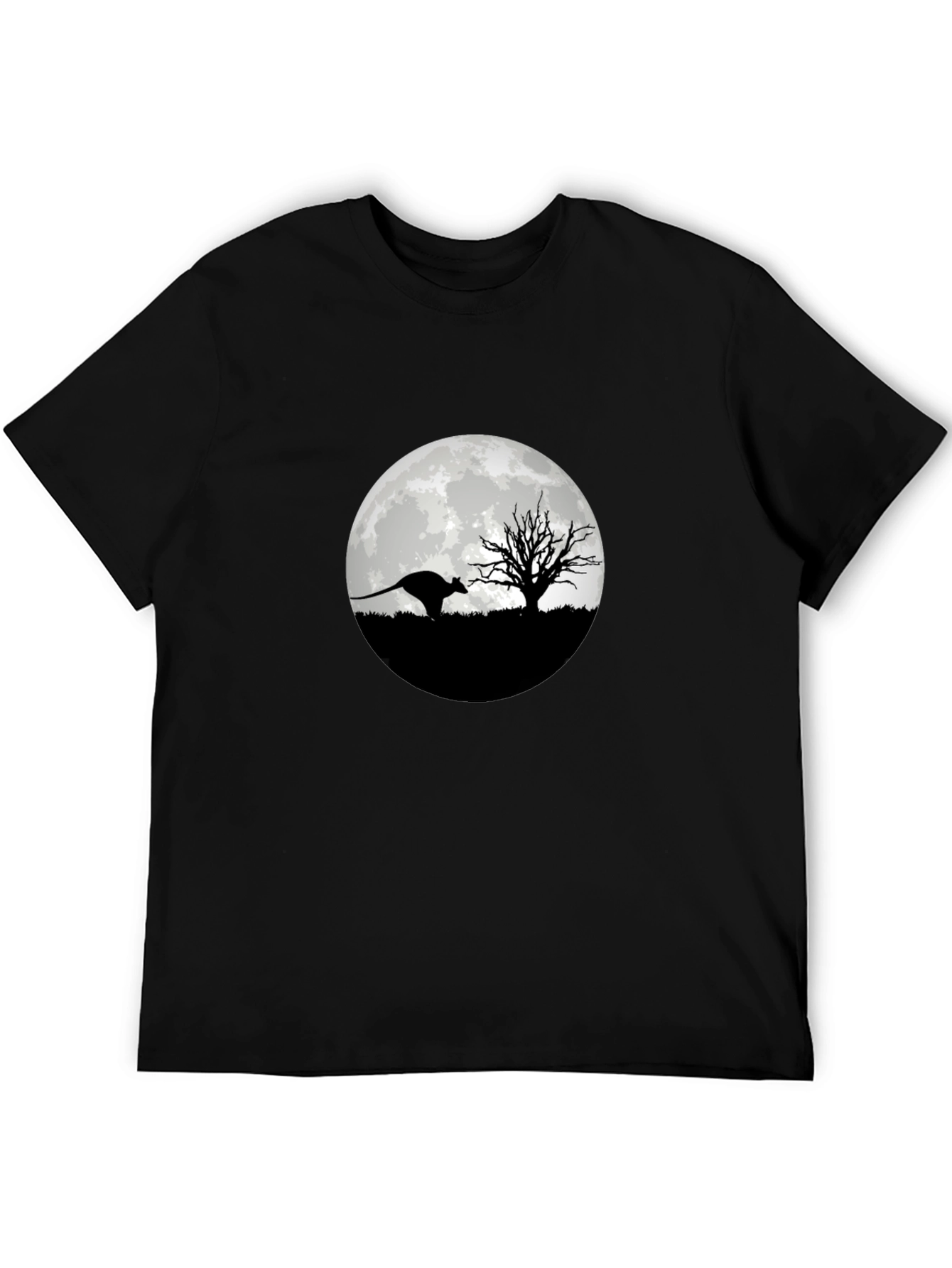 Kangaroo Moon Silhouette T-Shirt
