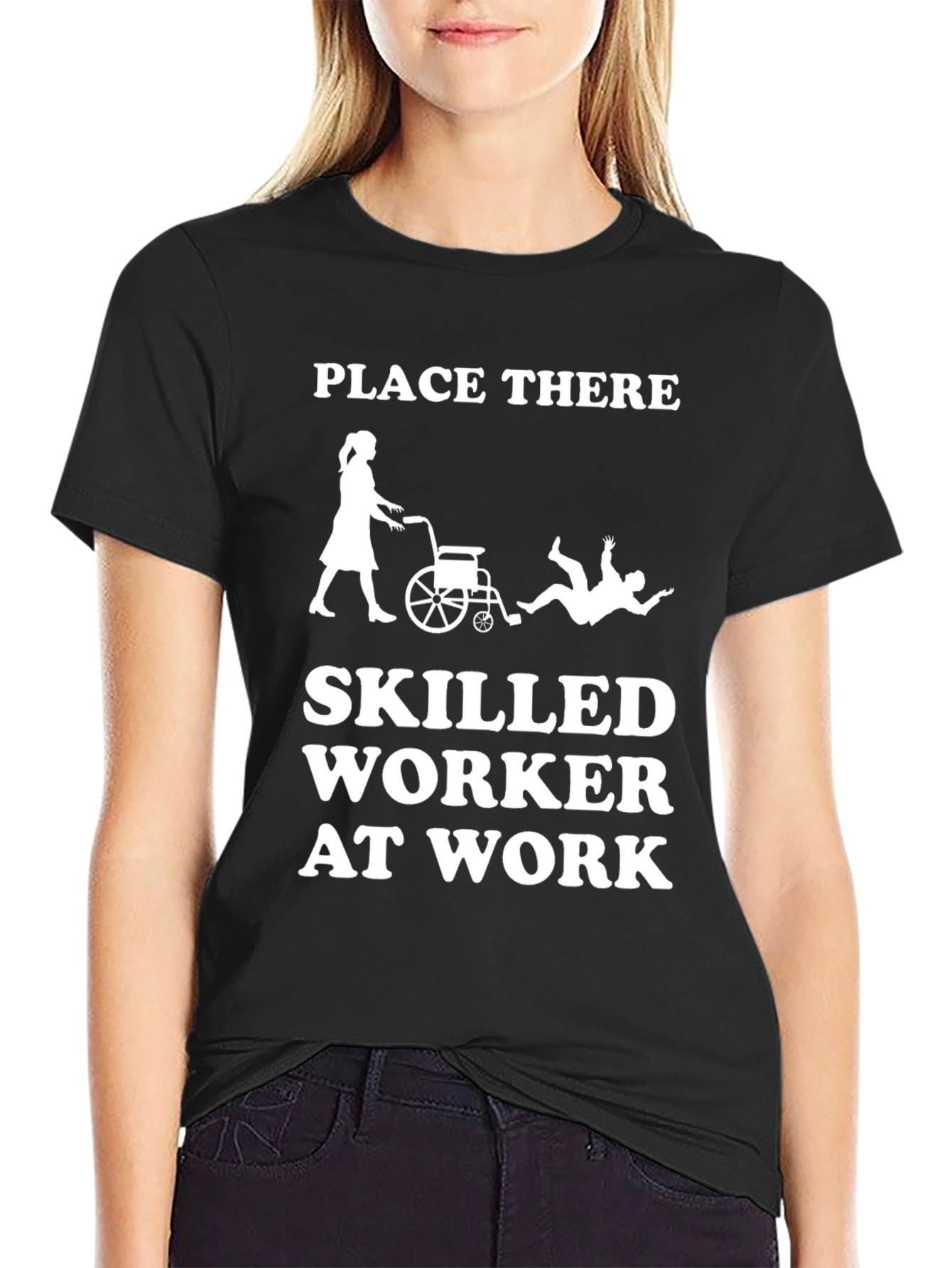 Skilled Worker At Work Graphic T-Shirt