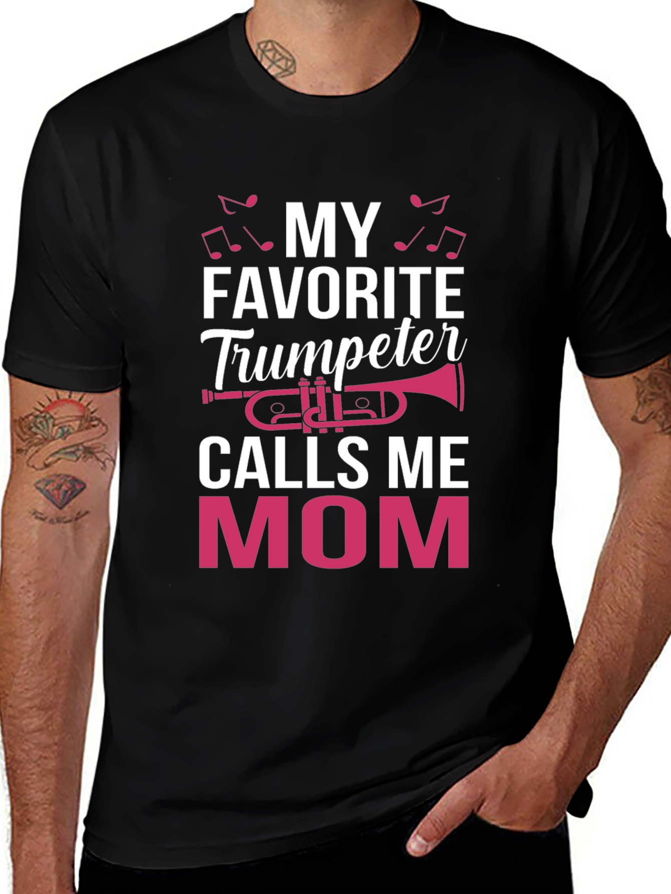 My Favorite Trumpeter Calls Me Mom T-Shirt