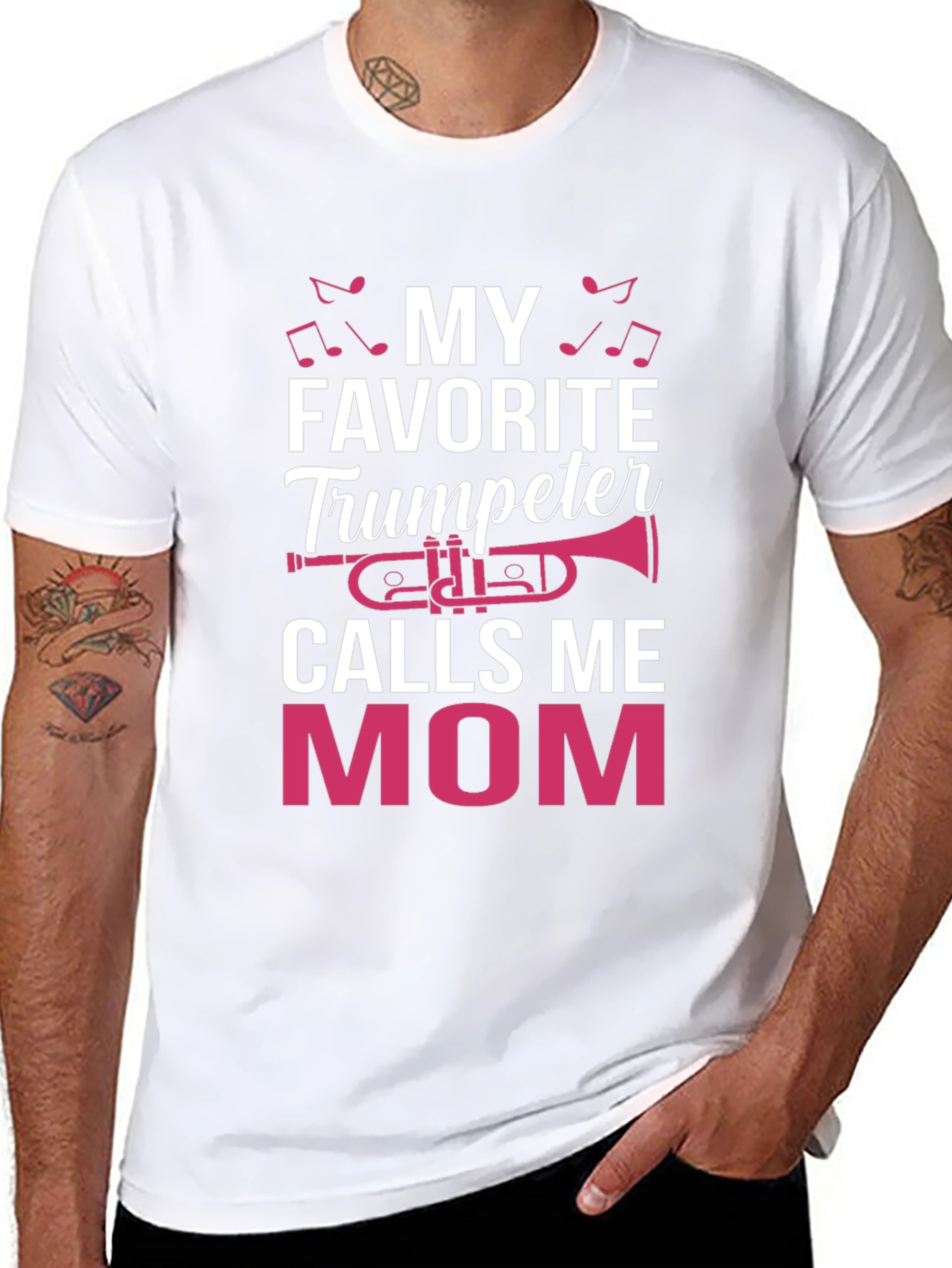 My Favorite Trumpeter Calls Me Mom T-Shirt