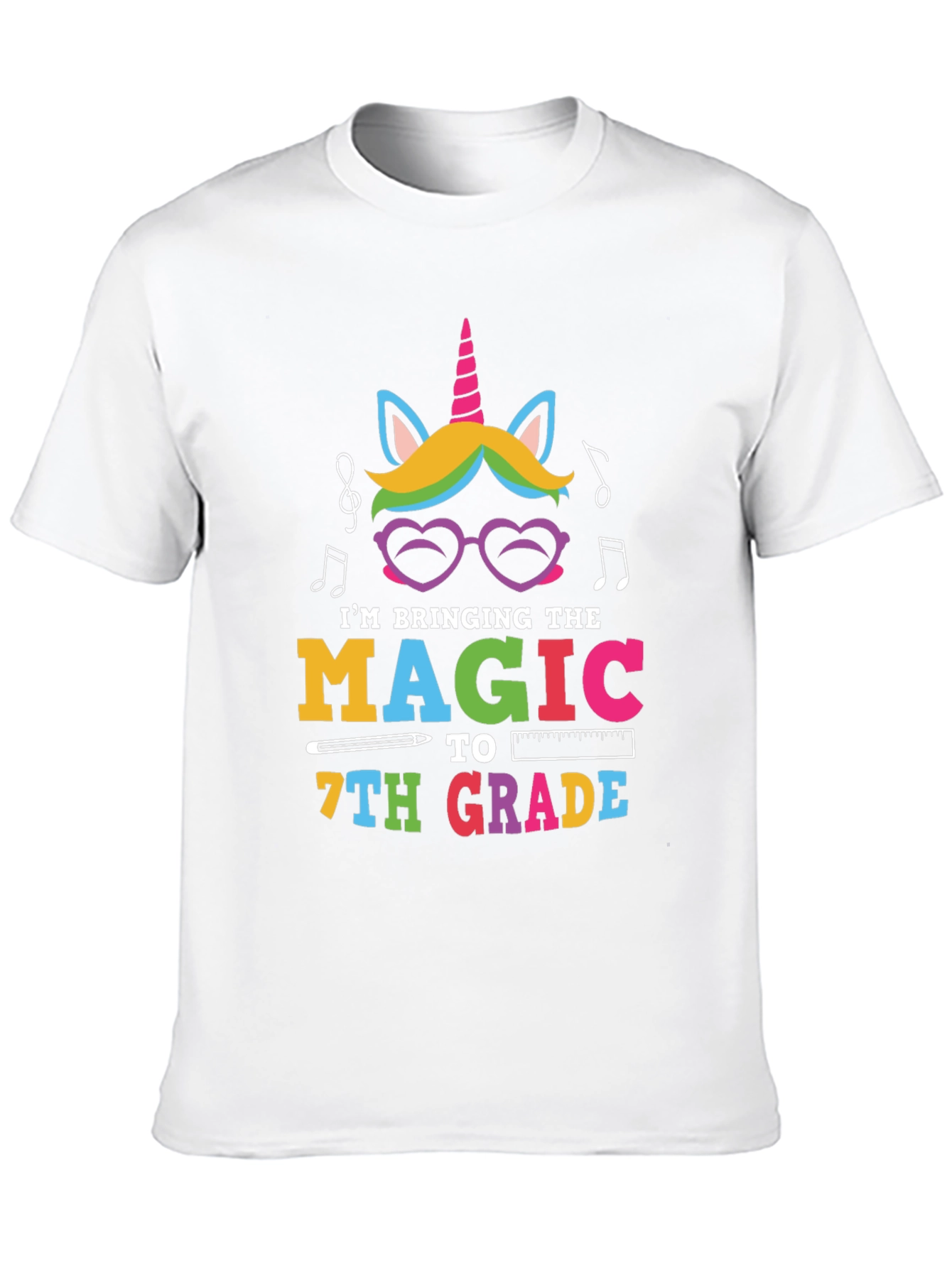 Magic 7th Grade Unicorn Teacher Shirt