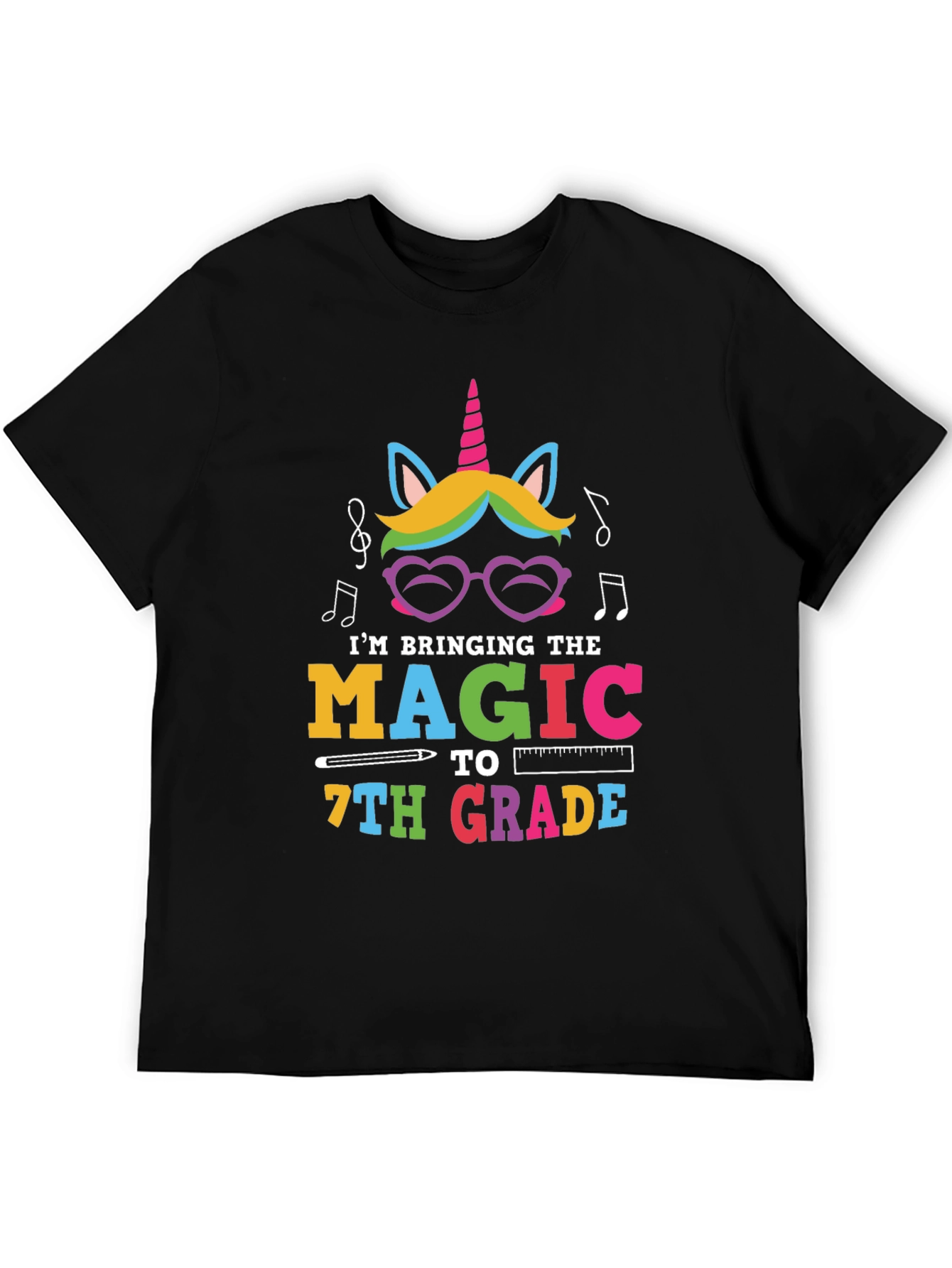Magic 7th Grade Unicorn Teacher Shirt