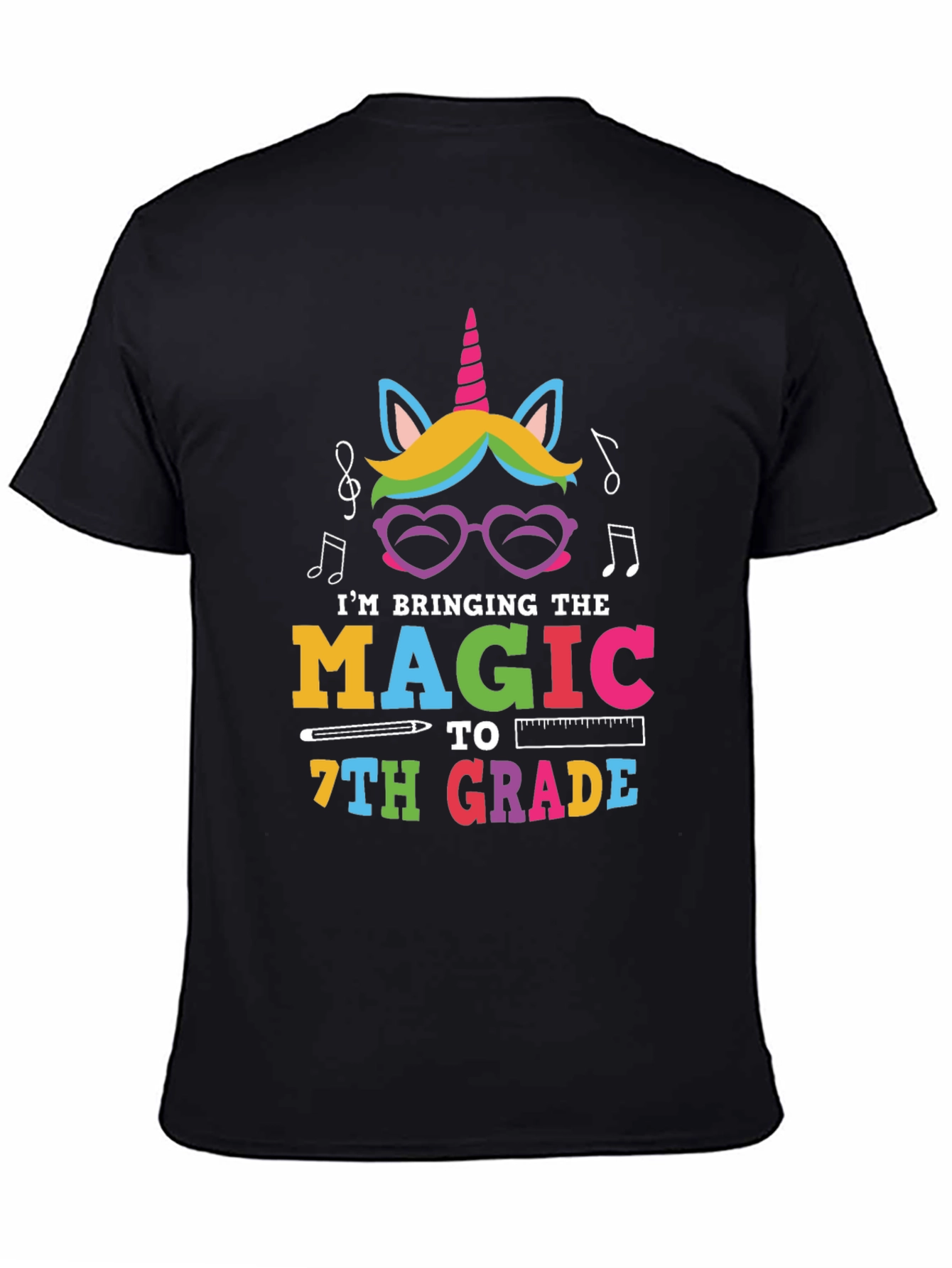 Magic 7th Grade Unicorn Teacher Shirt