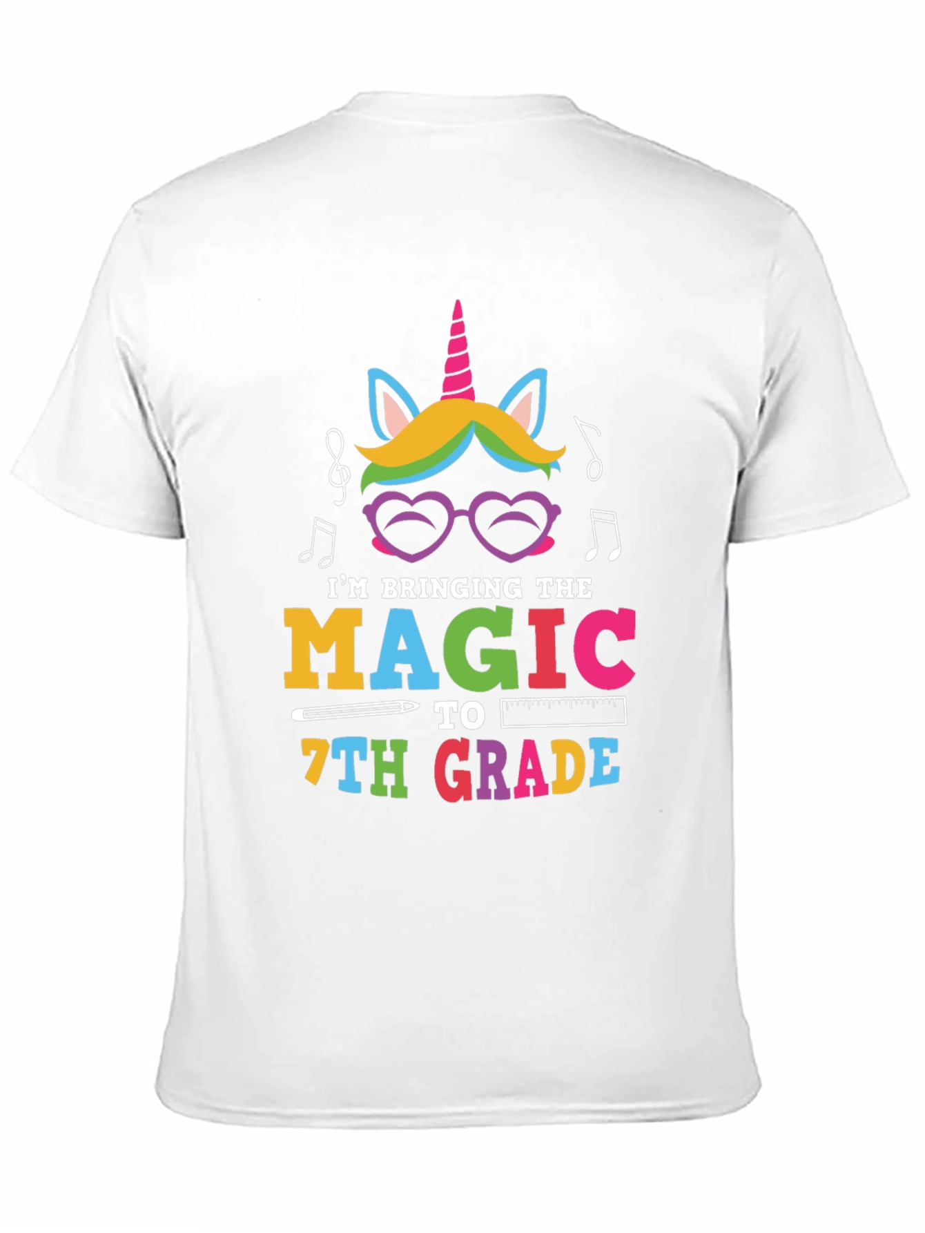 Magic 7th Grade Unicorn Teacher Shirt