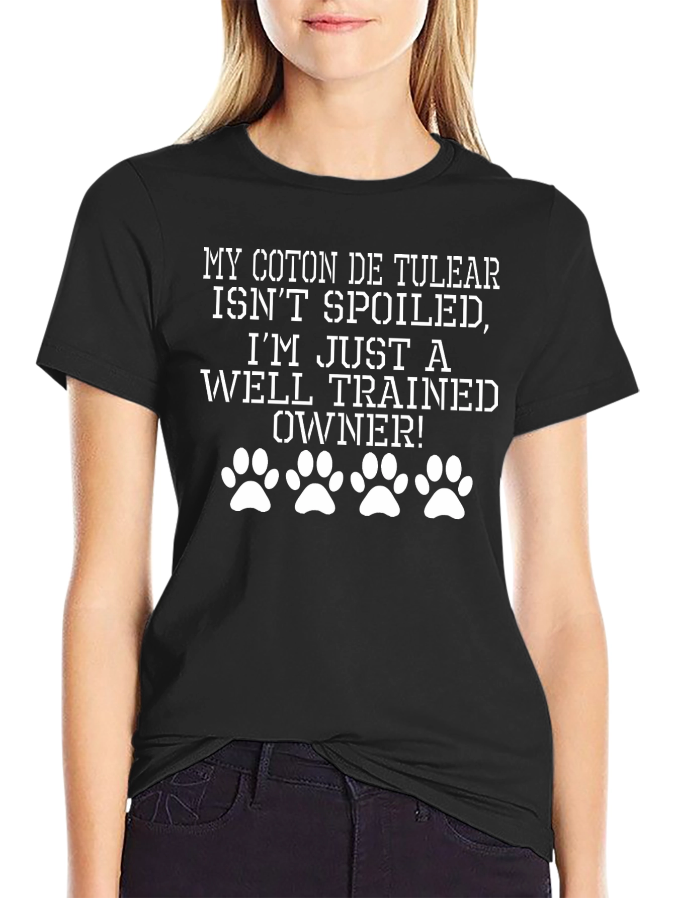 Coton de Tulear Owner T-Shirt - Well Trained!