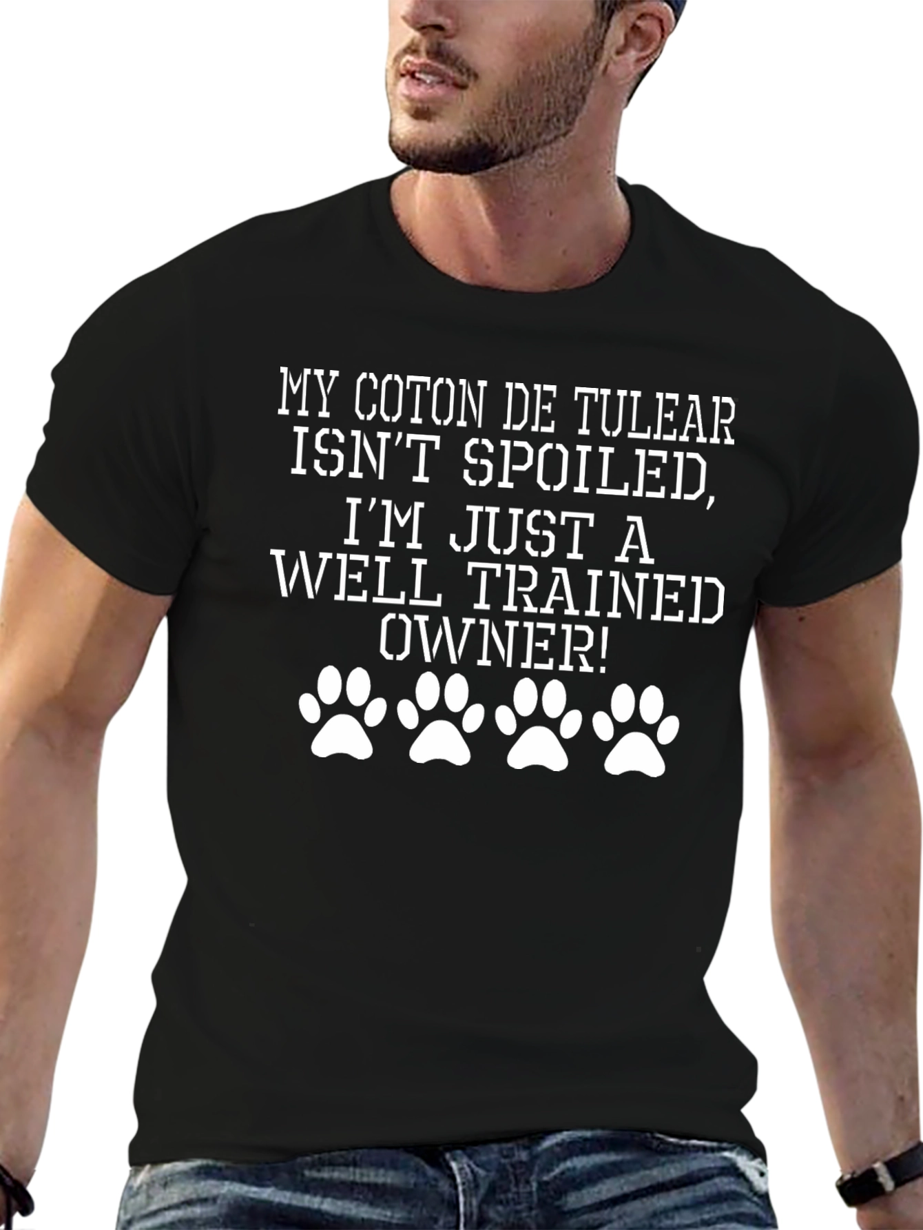 Coton de Tulear Owner T-Shirt - Well Trained!