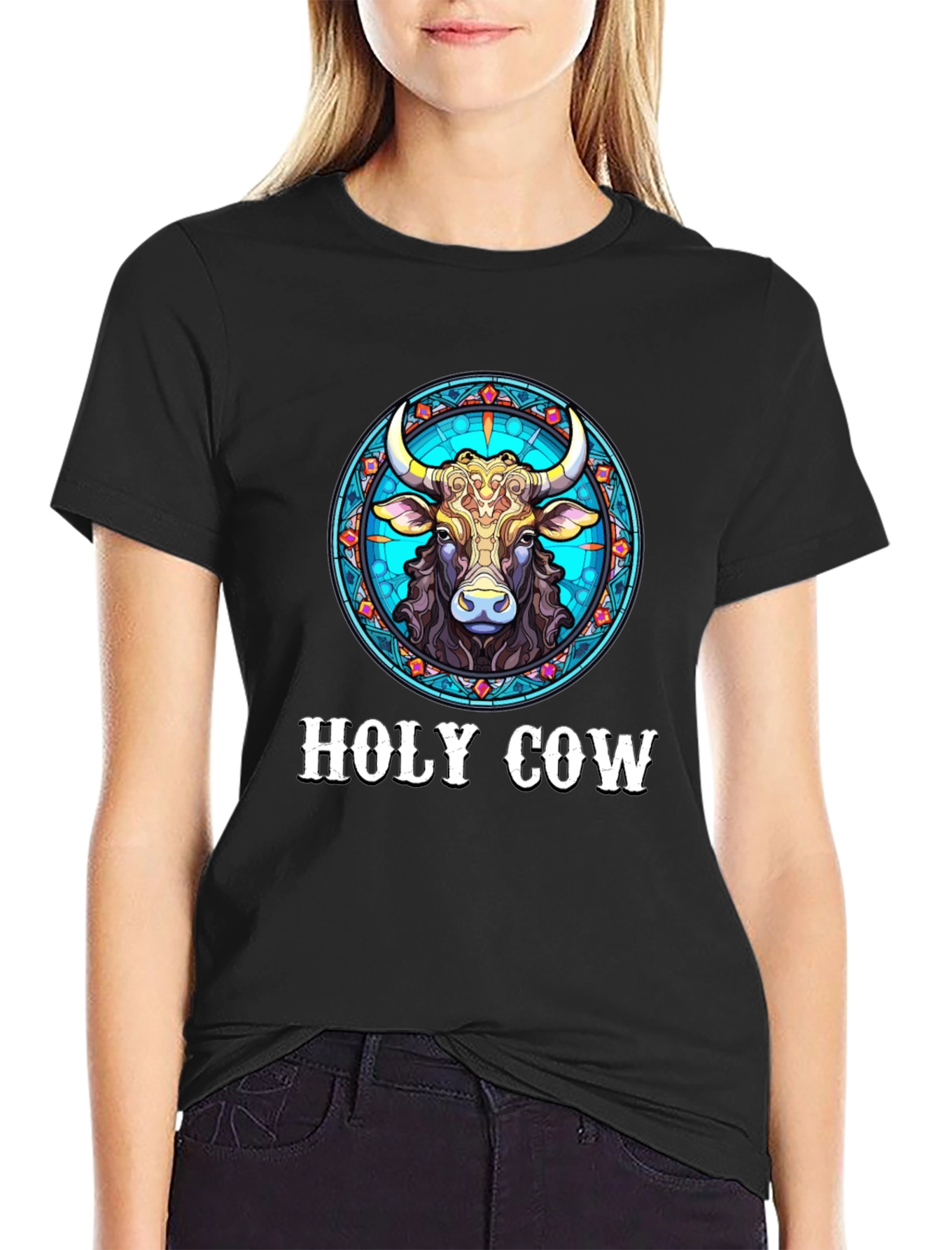Holy Cow T-Shirt: Zodiac Taurus Design