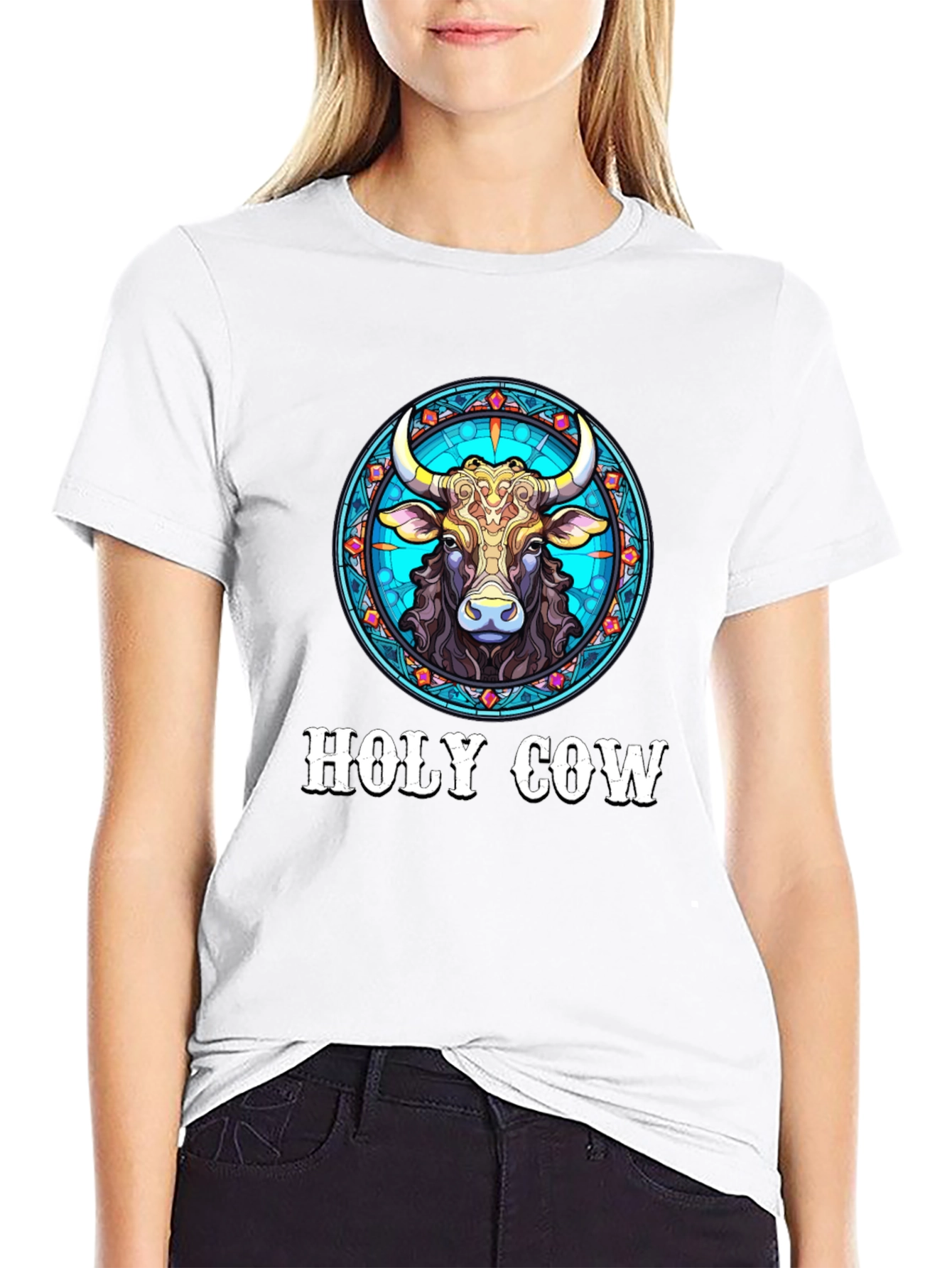 Holy Cow T-Shirt: Zodiac Taurus Design