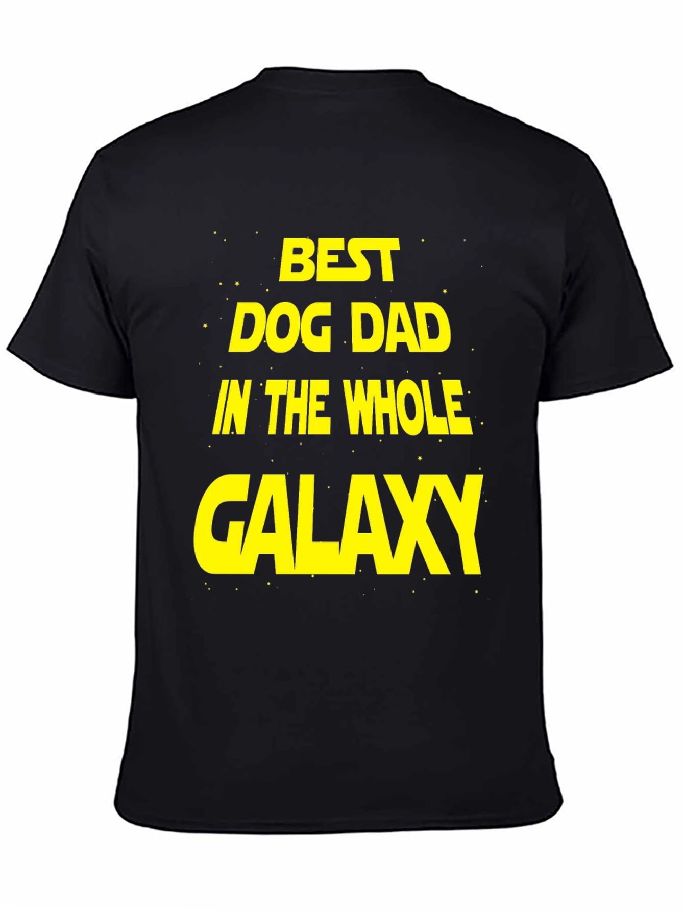 Best Dog Dad Galaxy T-Shirt