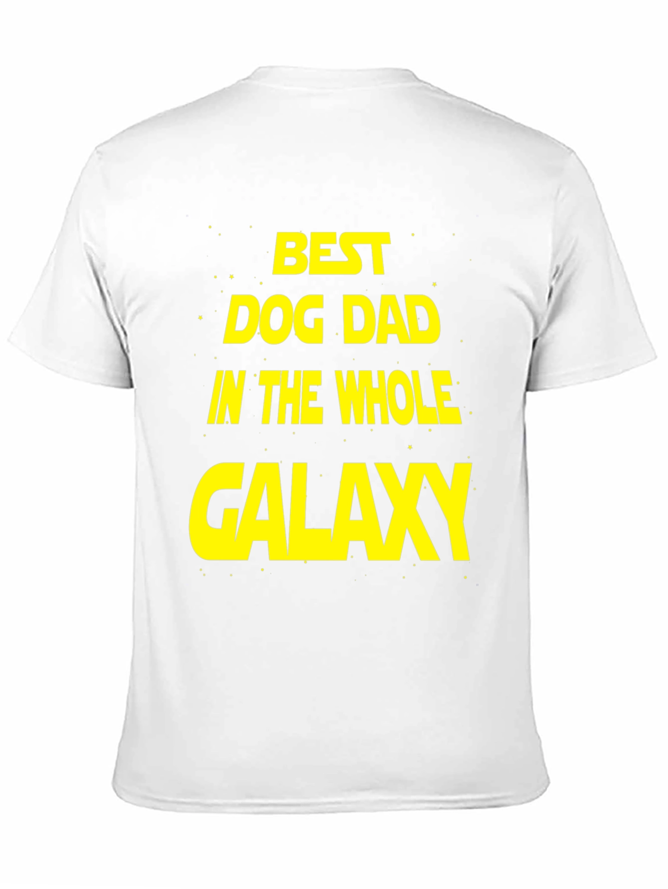 Best Dog Dad Galaxy T-Shirt