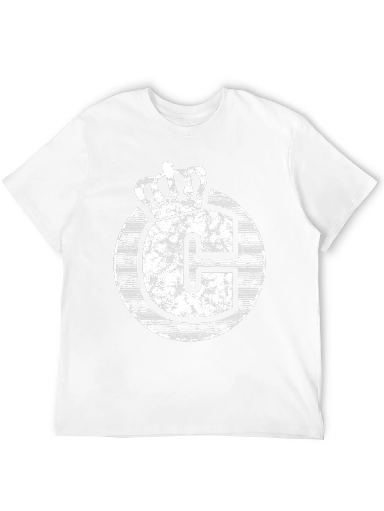 Crown Initial C Black T-Shirt