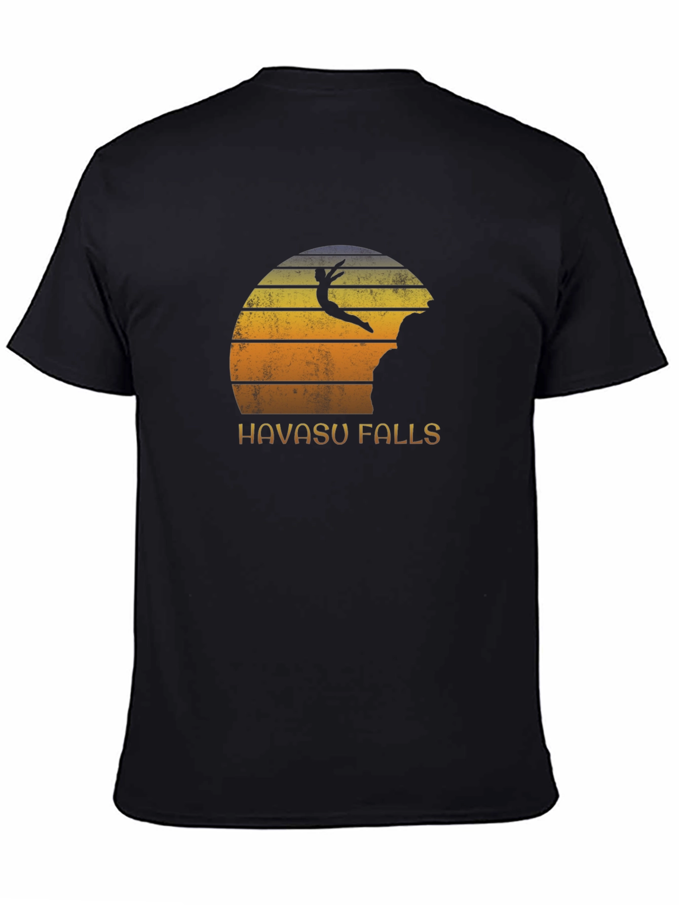 Havasu Falls Cliff Diver Graphic T-Shirt
