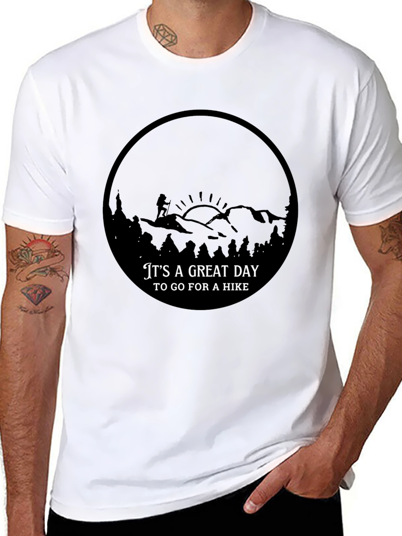 Hiking Adventure Graphic T-Shirt