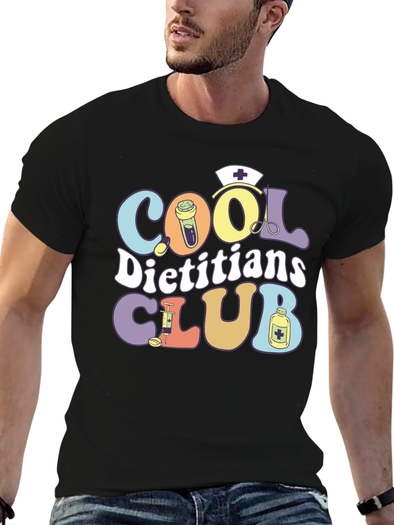 Cool Dietitians Club Graphic T-Shirt