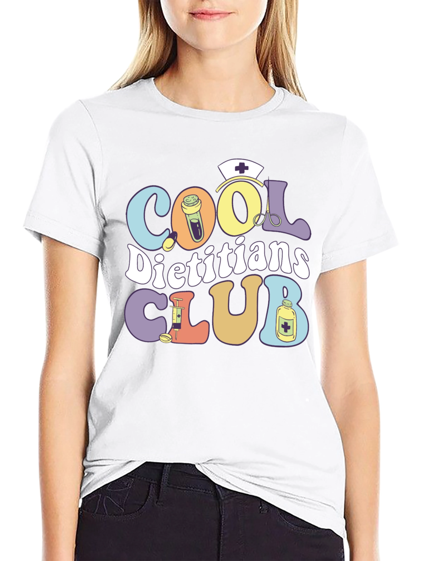 Cool Dietitians Club Graphic T-Shirt