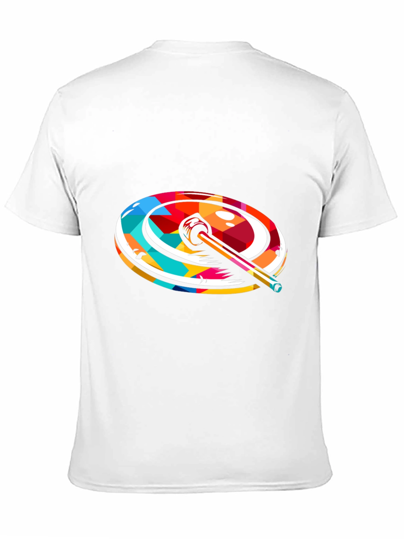 Colorful Turntable Graphic Tee