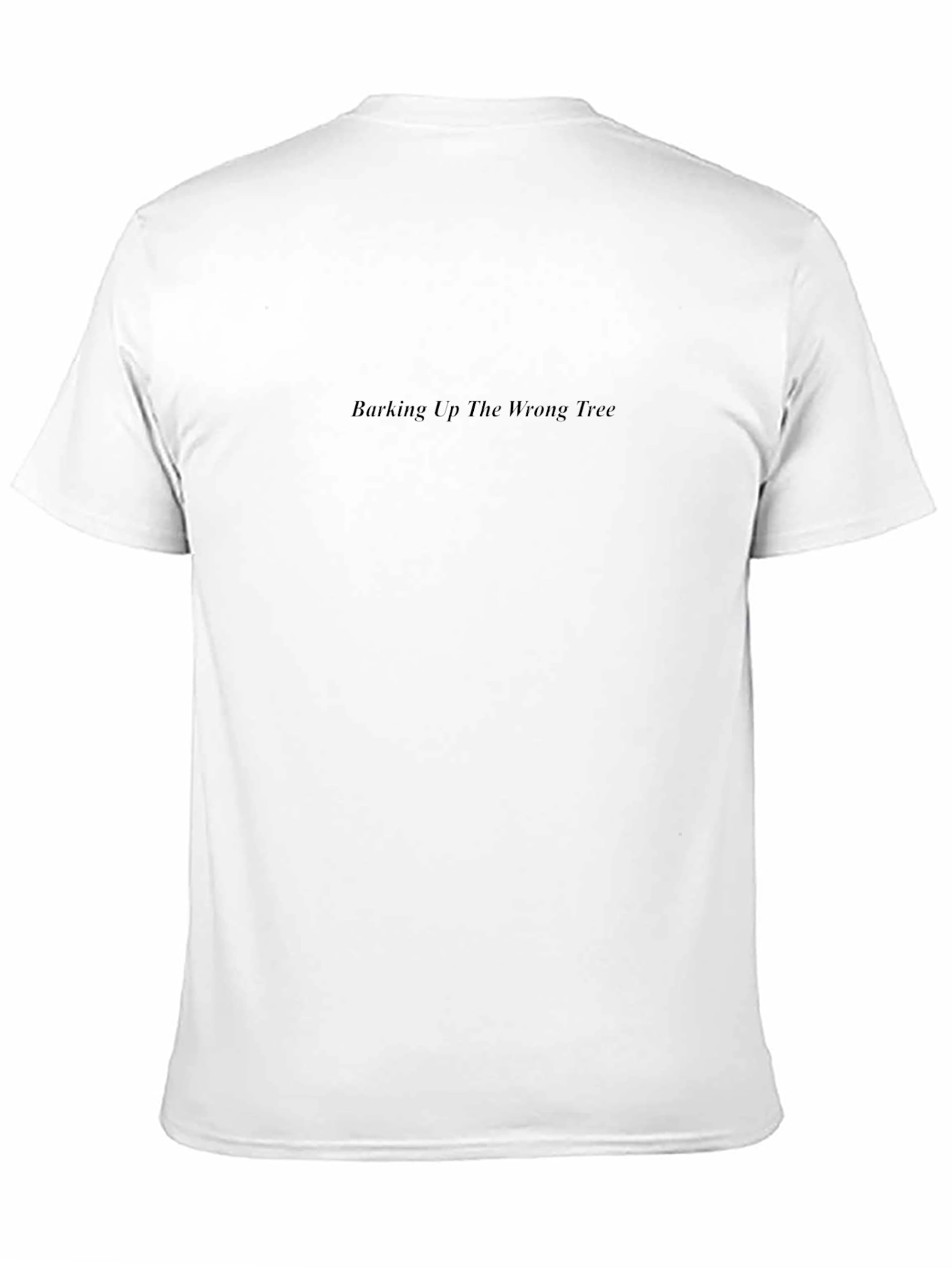Barking Up The Wrong Tree Graphic Tee - Black
