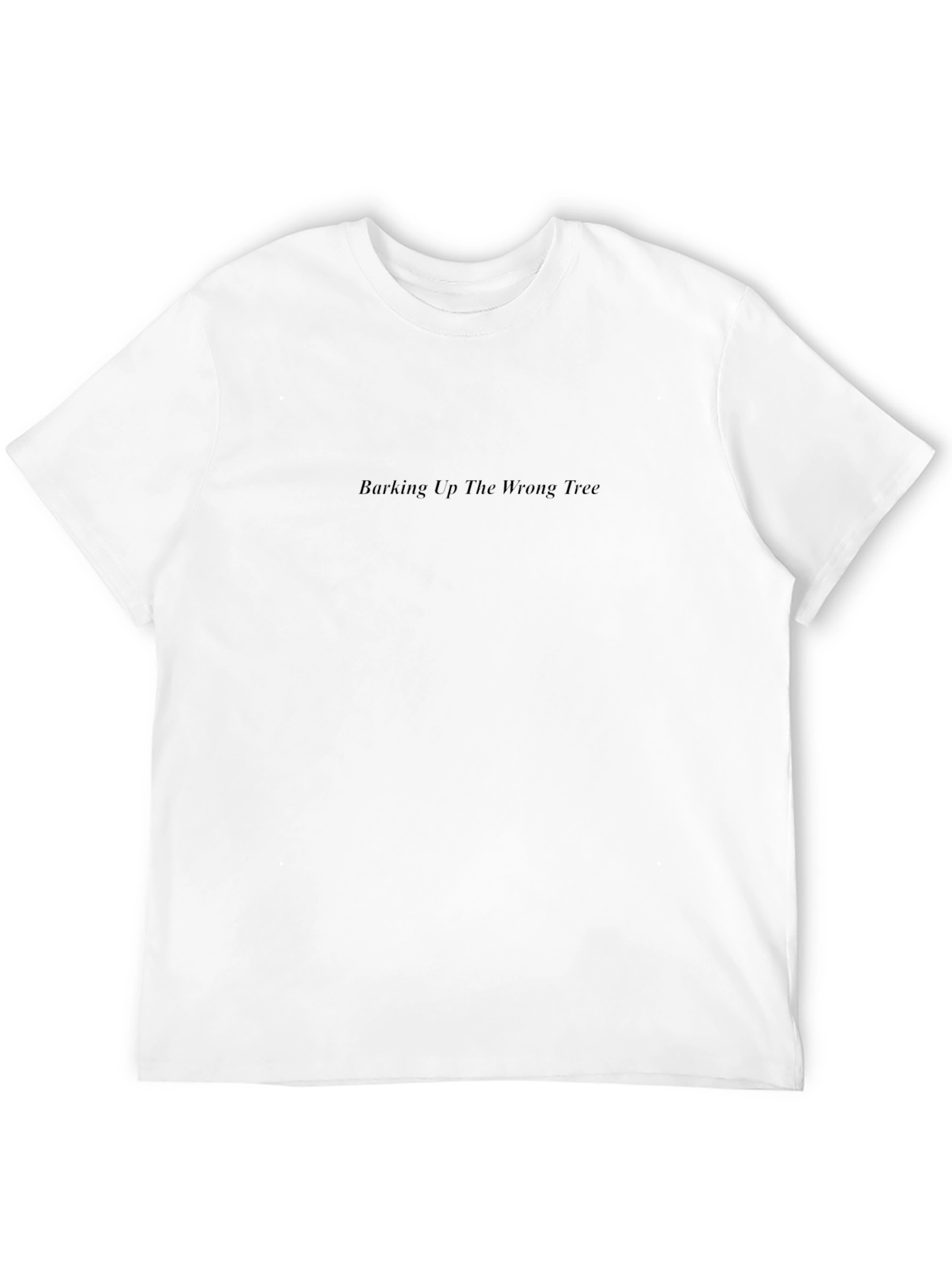 Barking Up The Wrong Tree Graphic Tee - Black