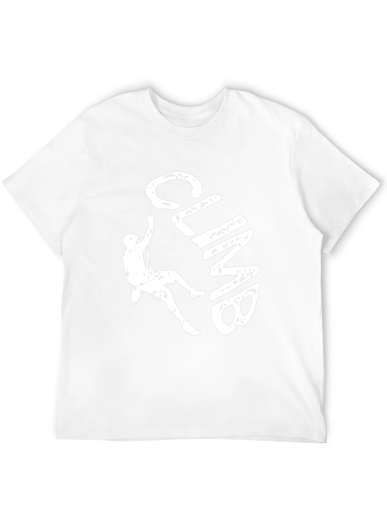 Climb Graphic Print Black T-Shirt