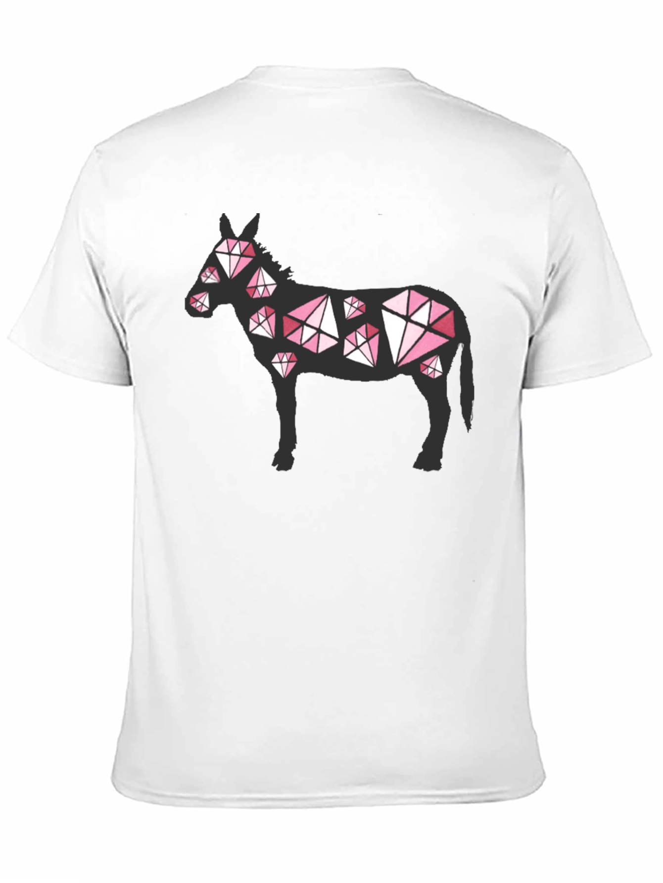 Diamond Donkey Graphic T-Shirt - Funky Mens Tee