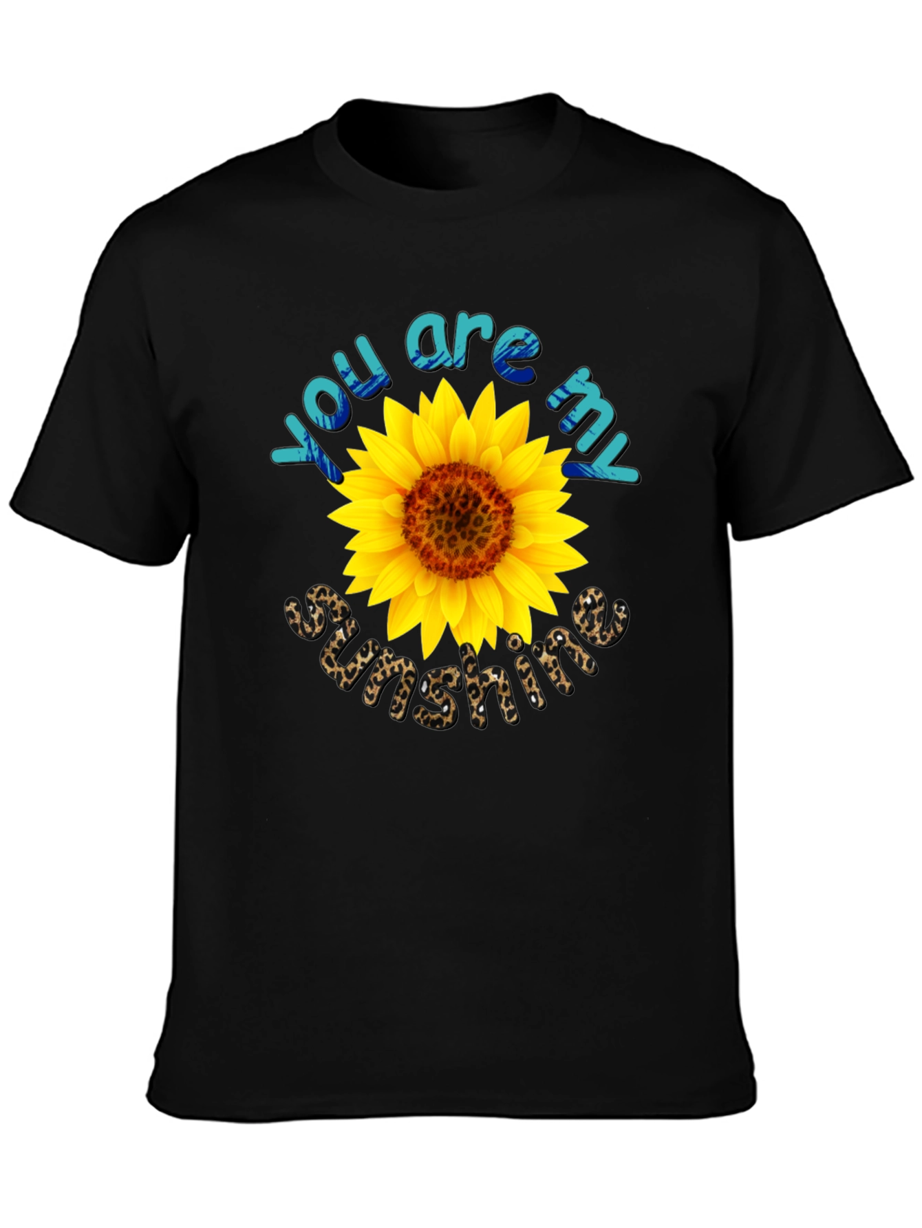 You Are My Sunshine Sunflower Graphic Tee
